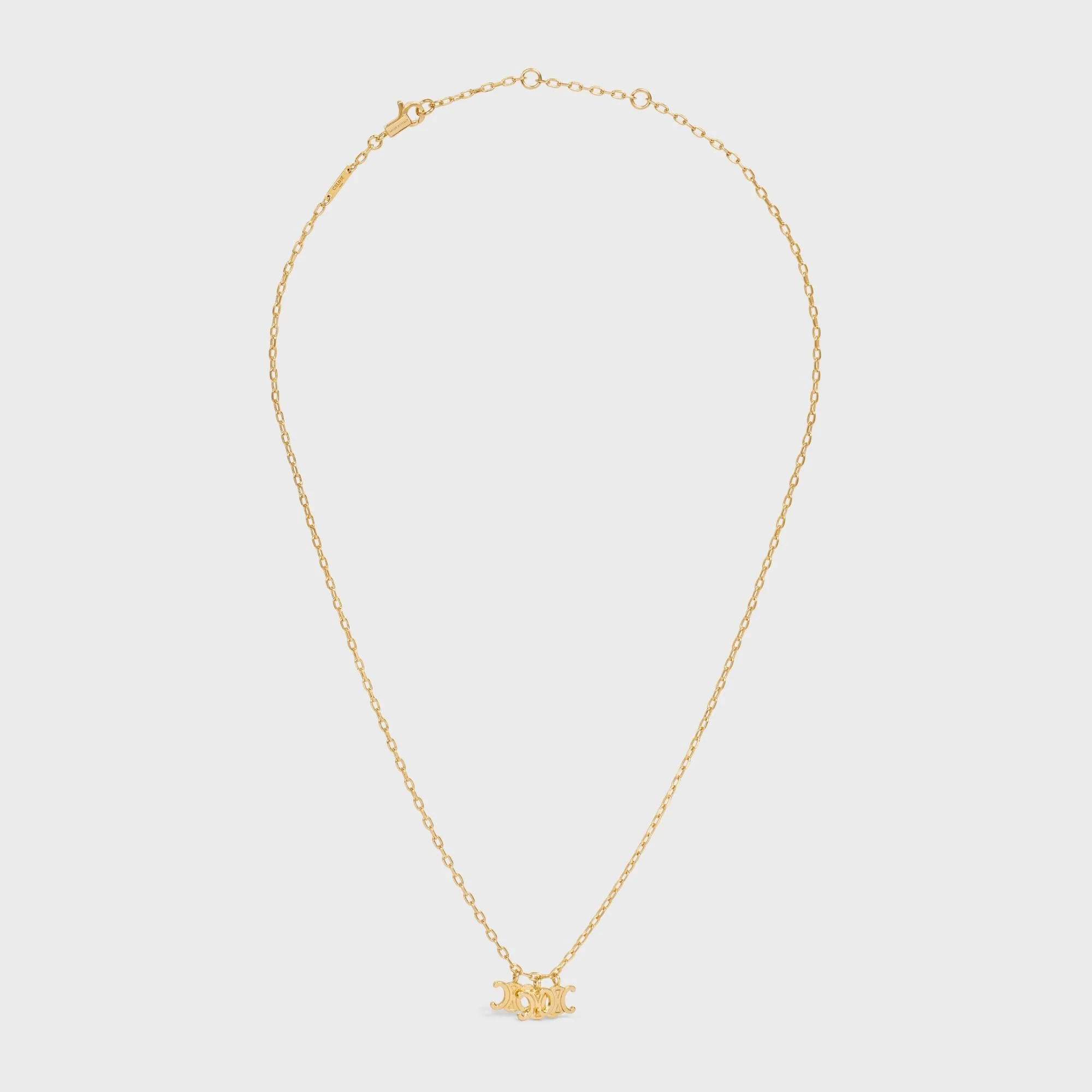 Triumph Trio Necklace - Gold