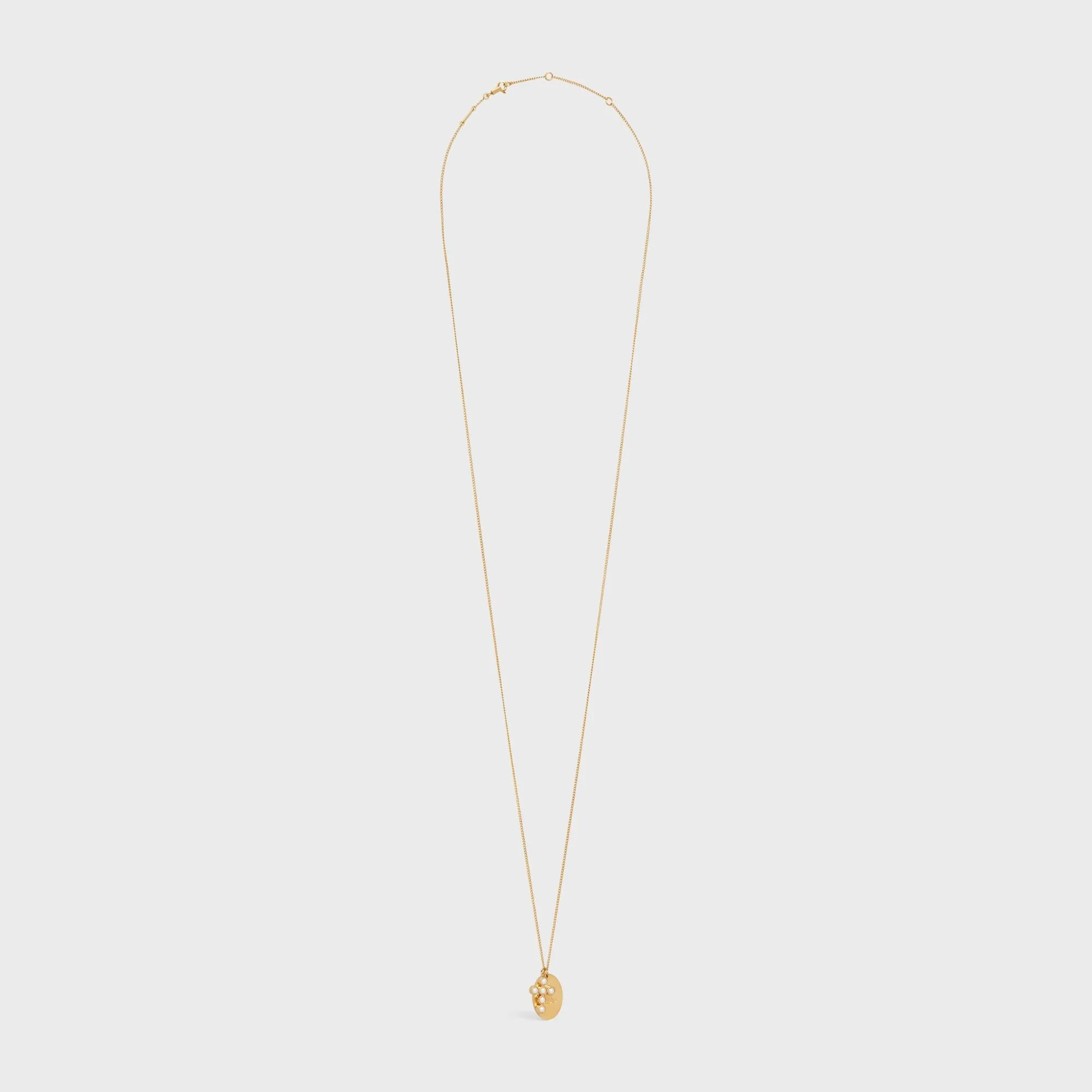 Triumph Folk Pearl Necklace - Gold/Ivory - Image 3