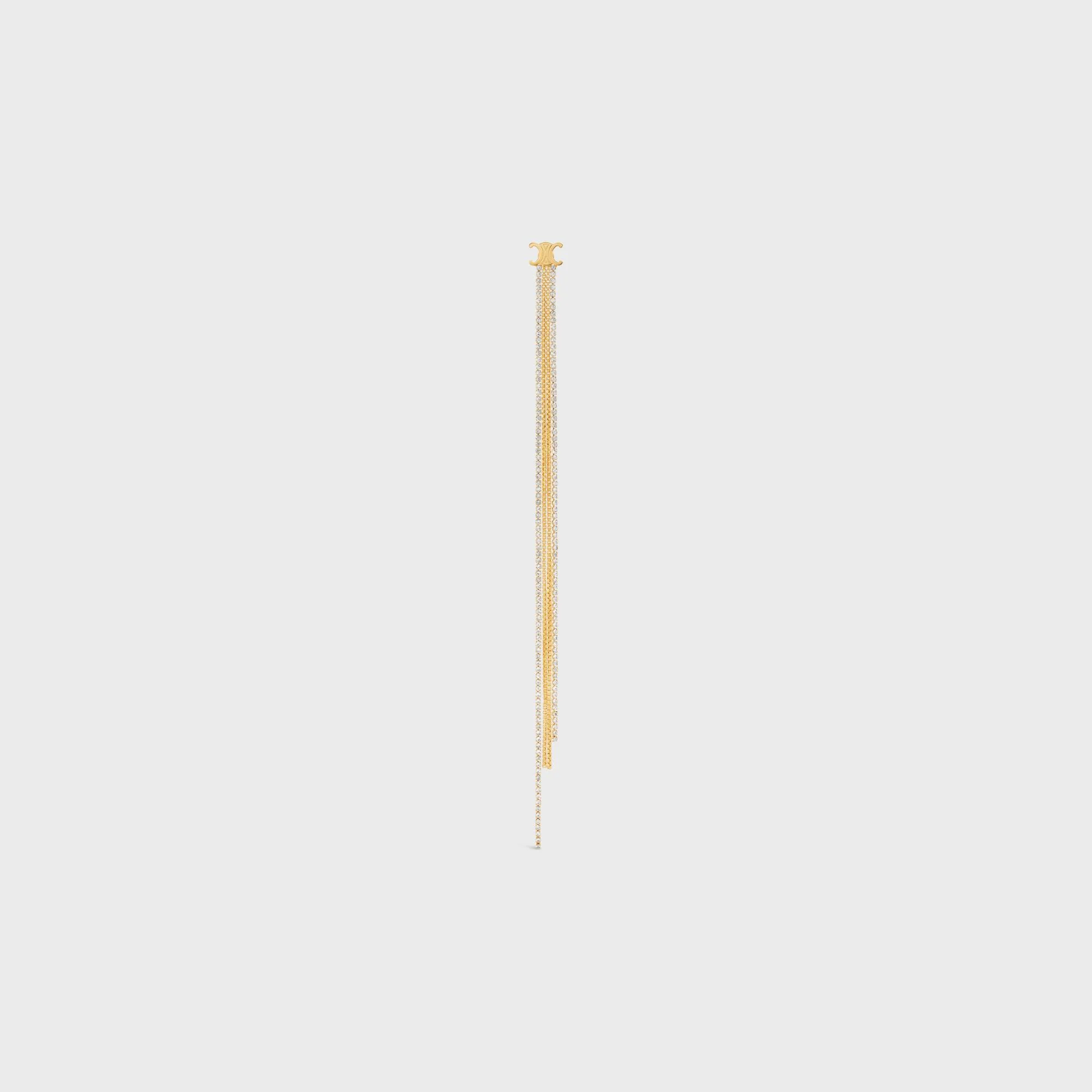 Triumph Long Earring - Gold