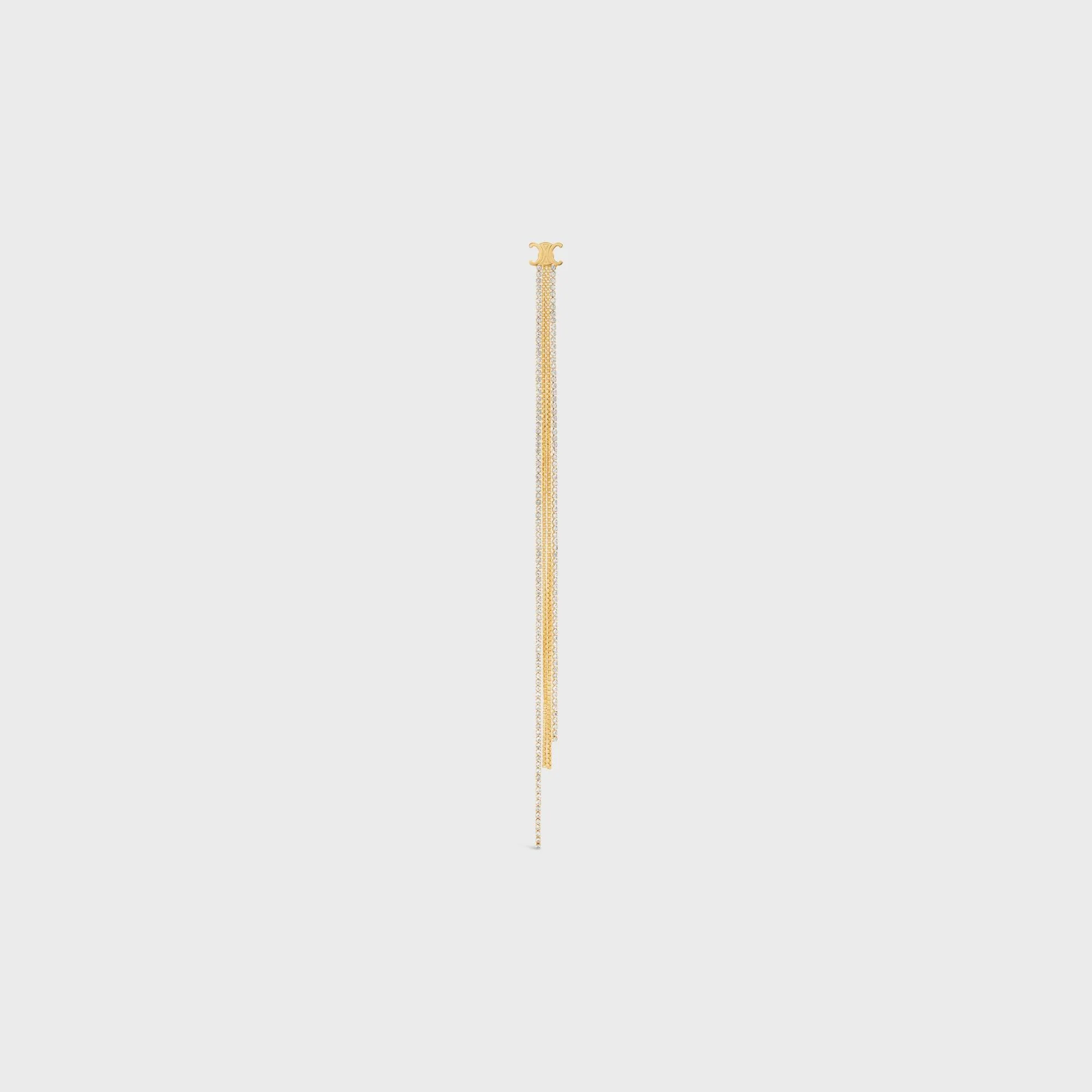 Triumph Long Earring - Gold