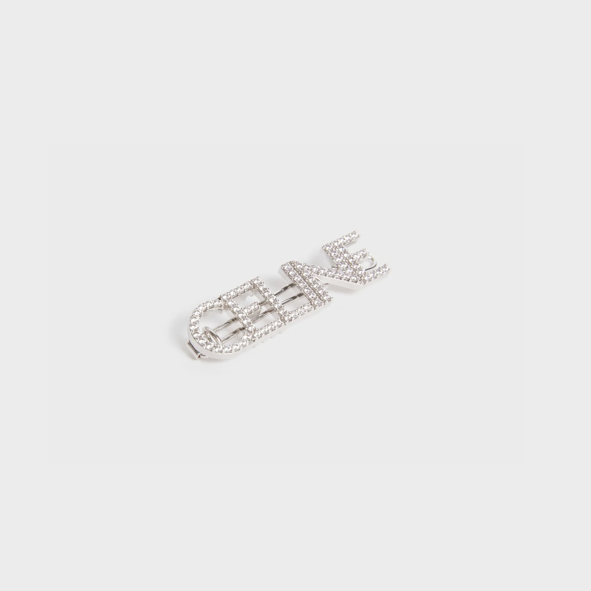 Hair Clip - Silver - Image 2