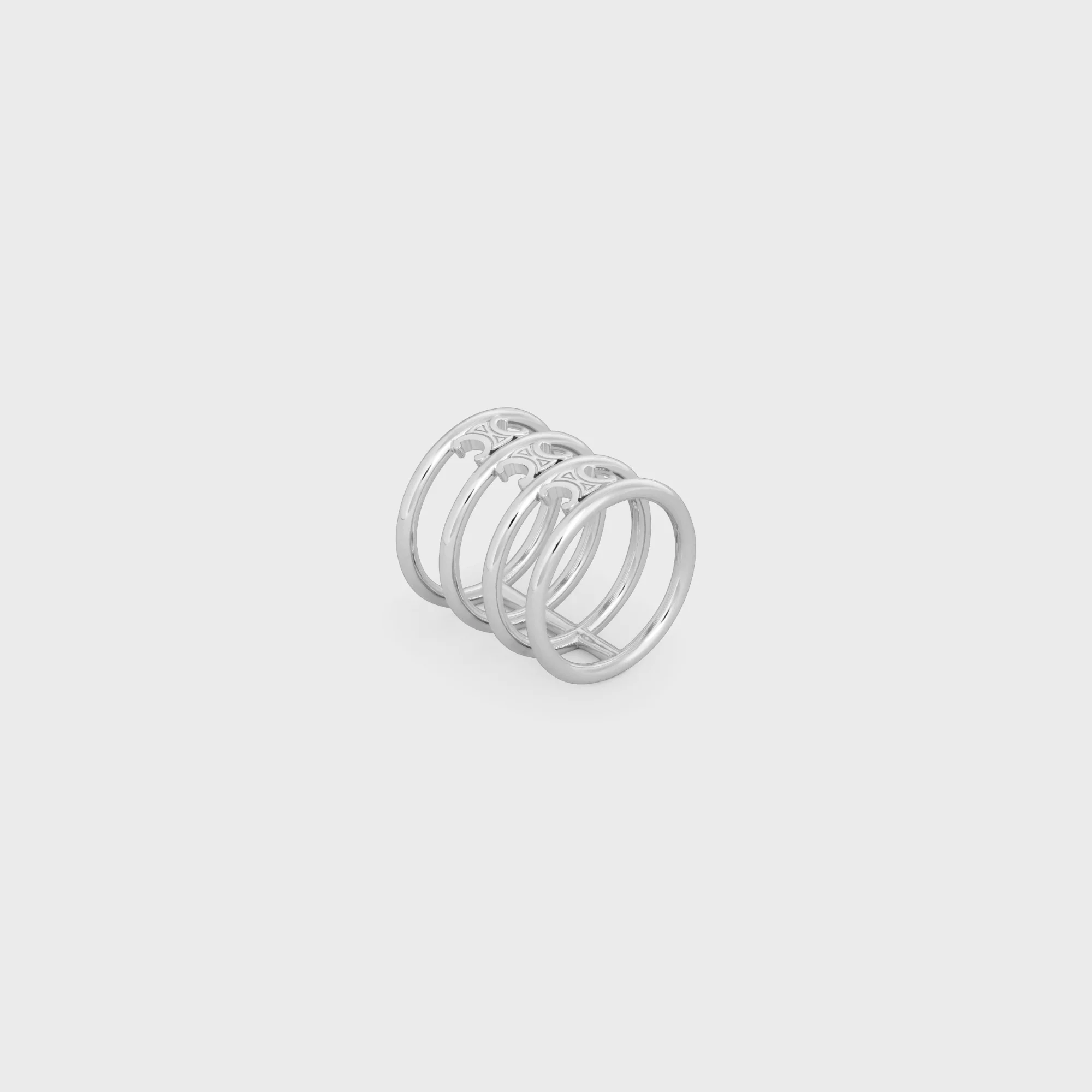 Triumph Cage Ring - Silver - Image 3
