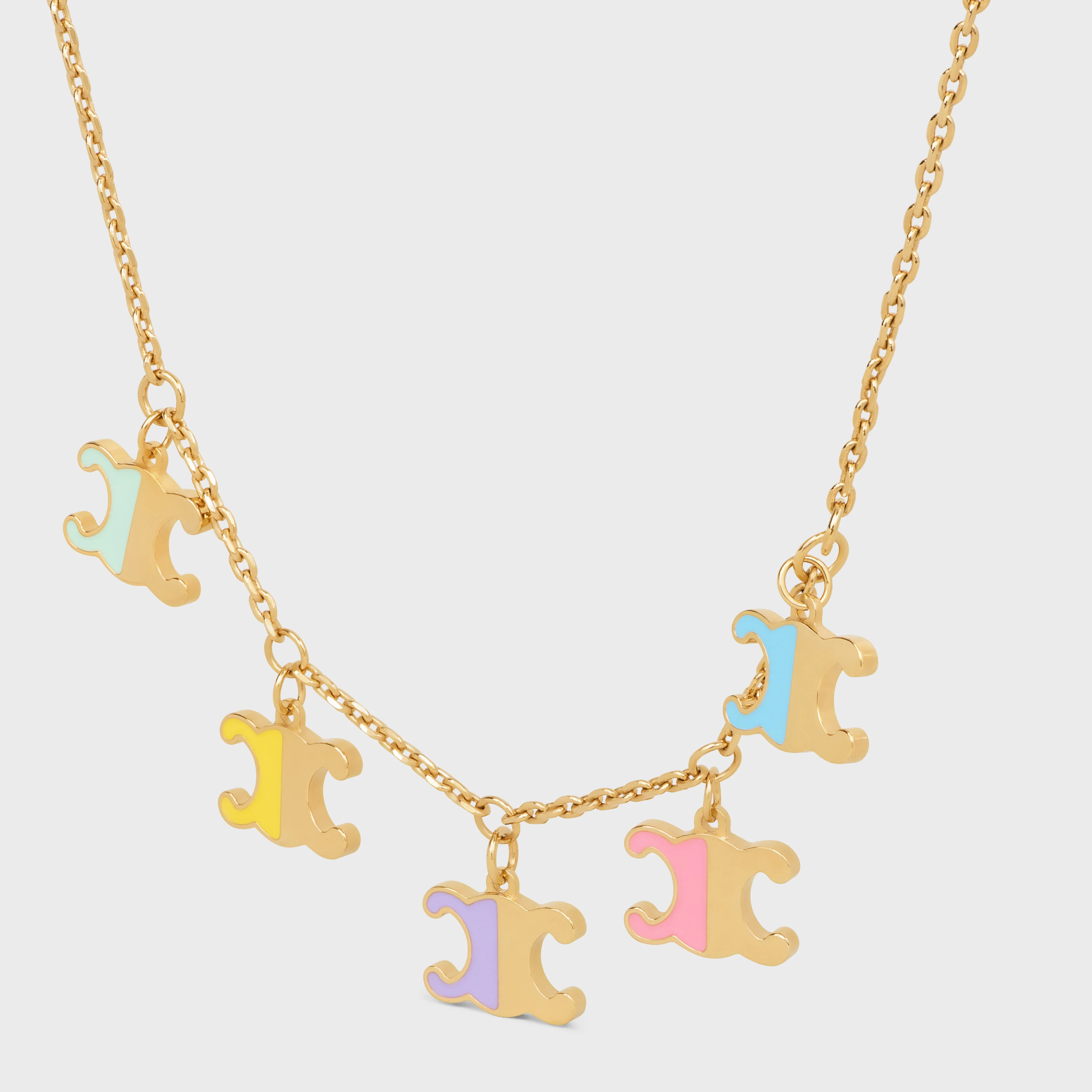 Celine Teen Charms Necklace - Multicolor - Image 10