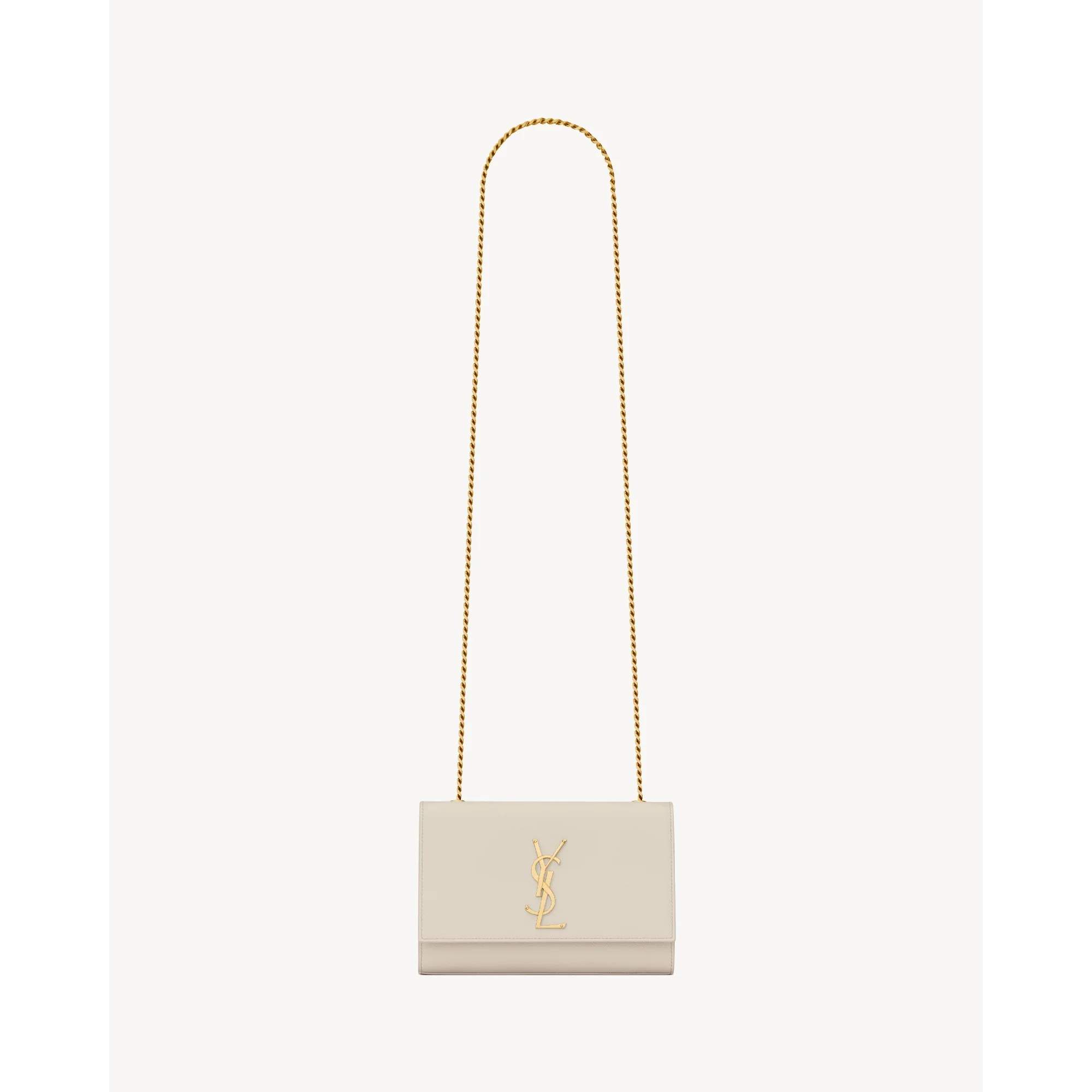 Small Kate Chain Bag - Crema Soft