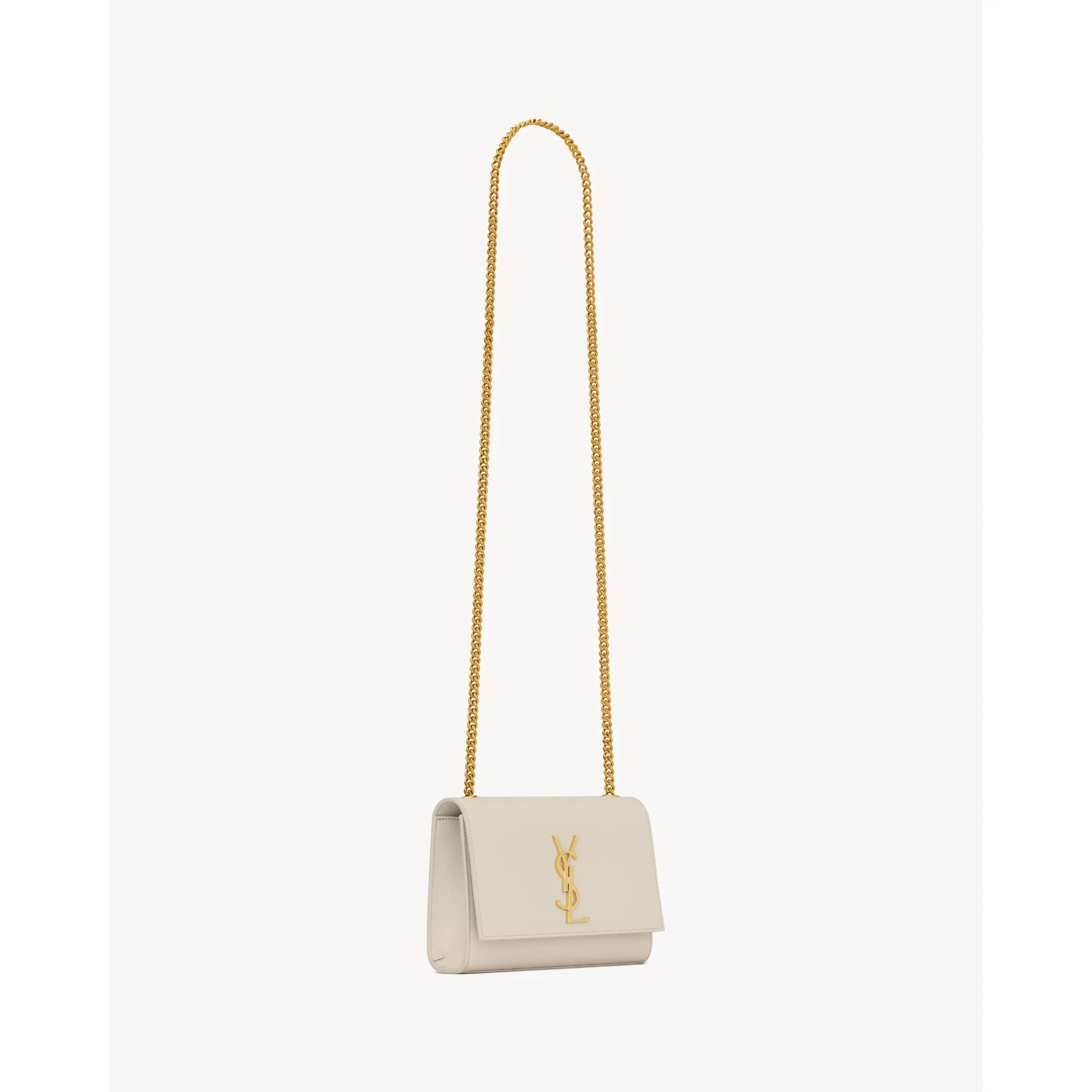 Small Kate Chain Bag - Crema Soft - Image 5