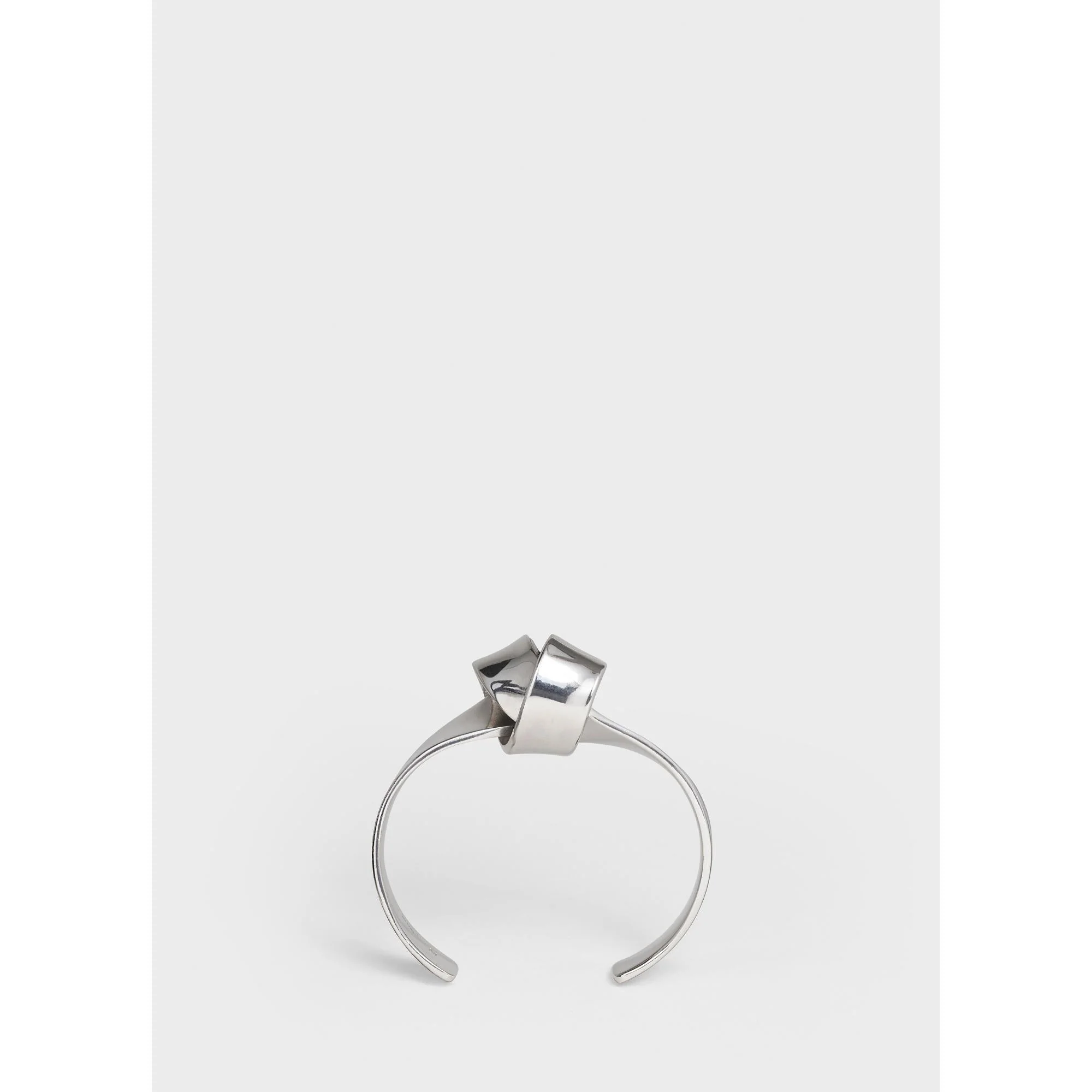Knot Flat Bracelet - Silver