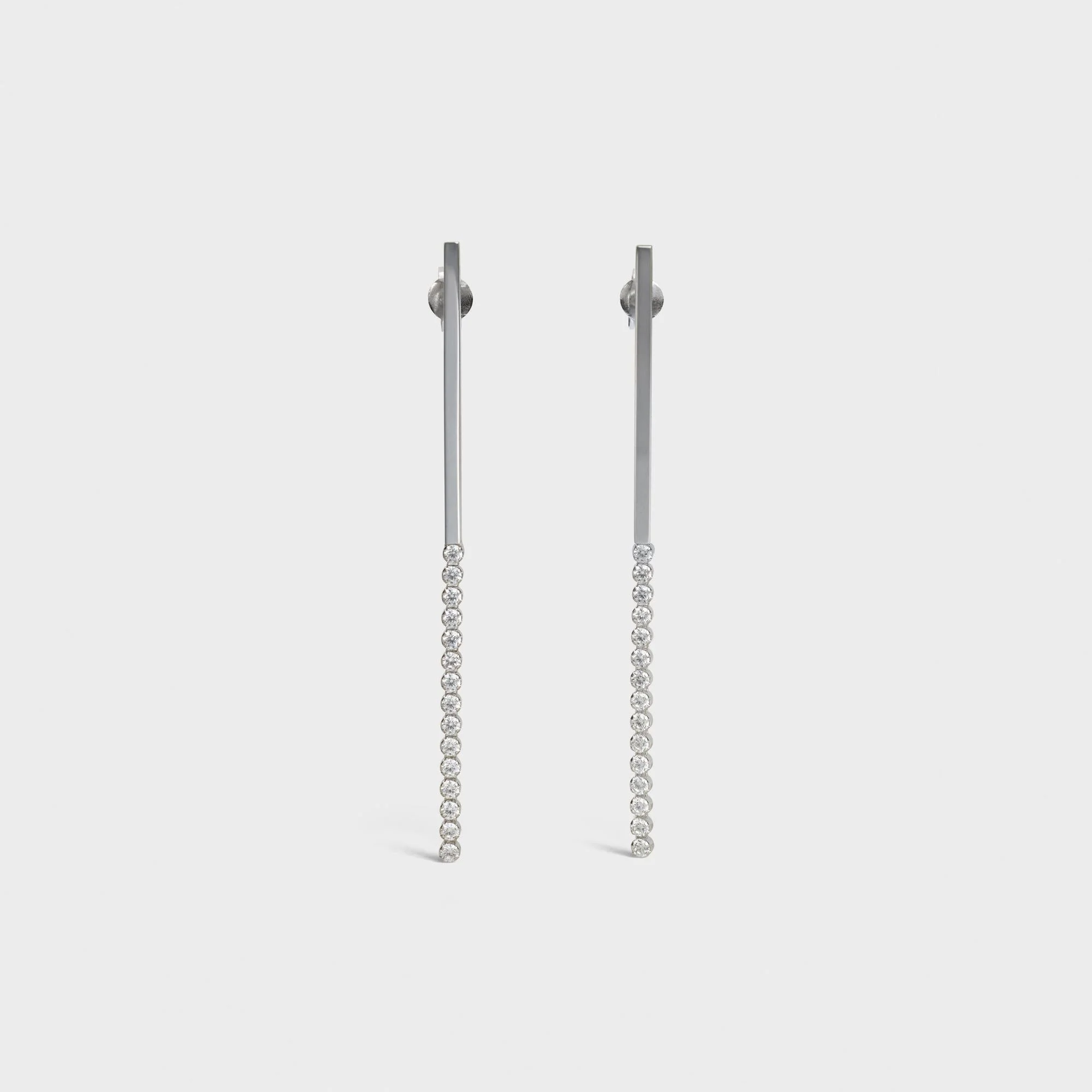 Edwige Earrings - Silver