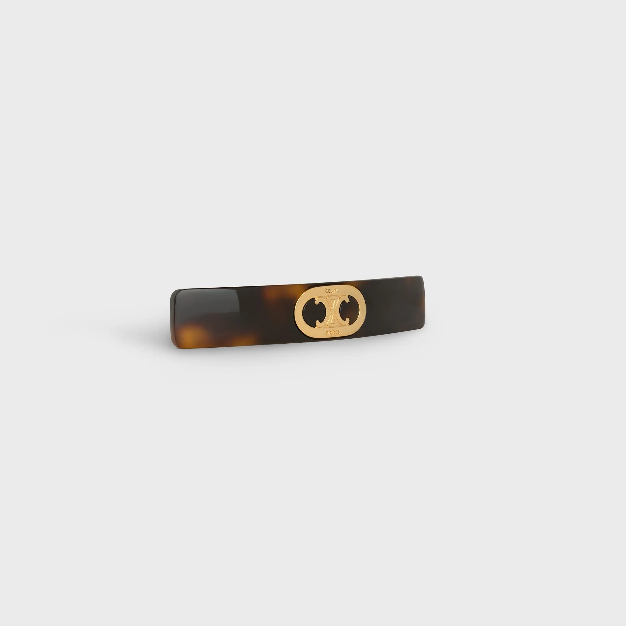 Maillons Triomphe Hair Clip - Gold/Brown - Image 2