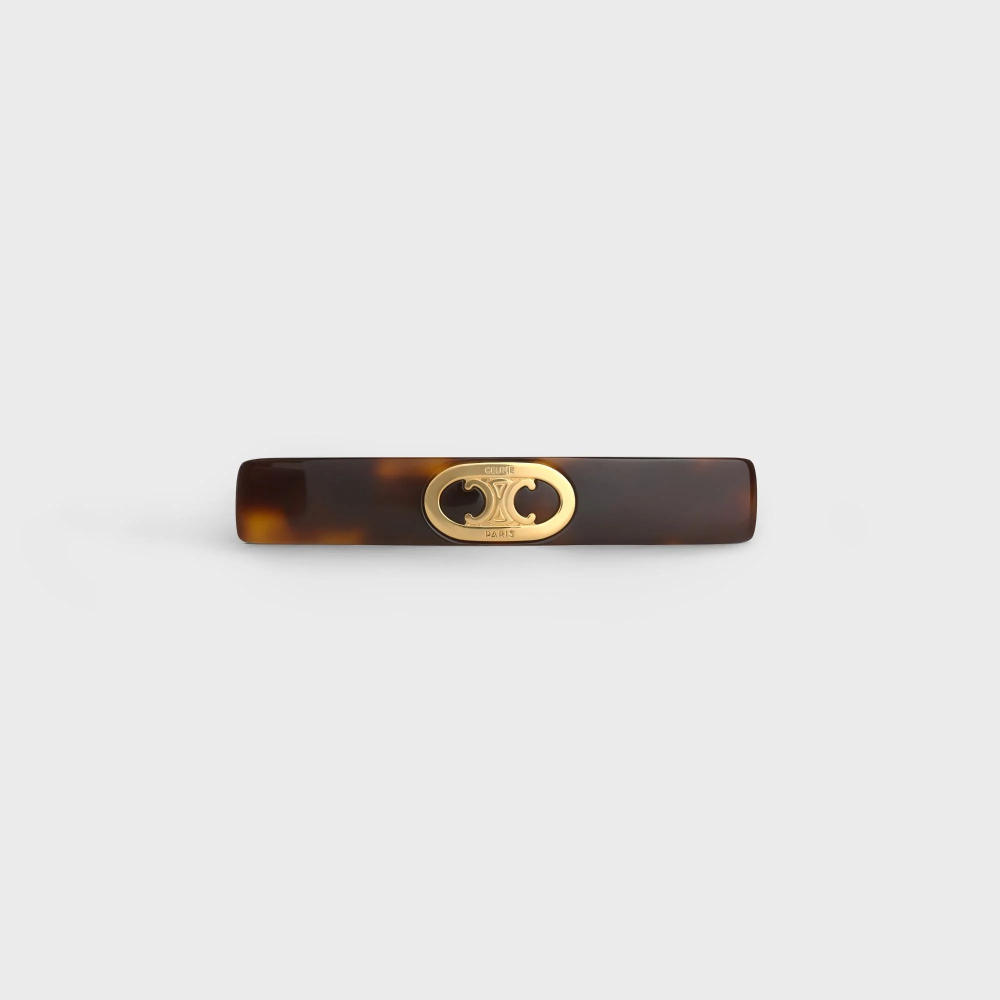 Maillons Triomphe Hair Clip - Gold/Brown