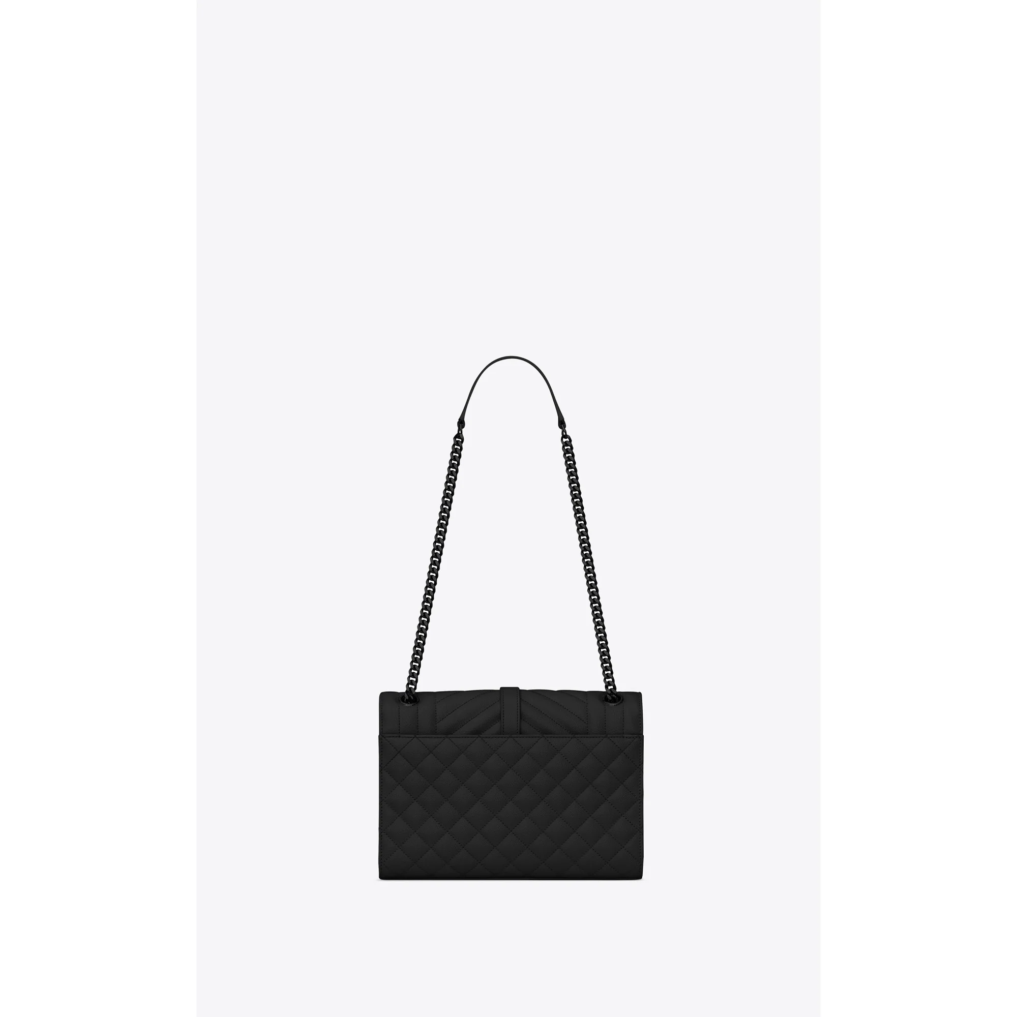Medium Envelope Chain Bag - Nero - Image 2