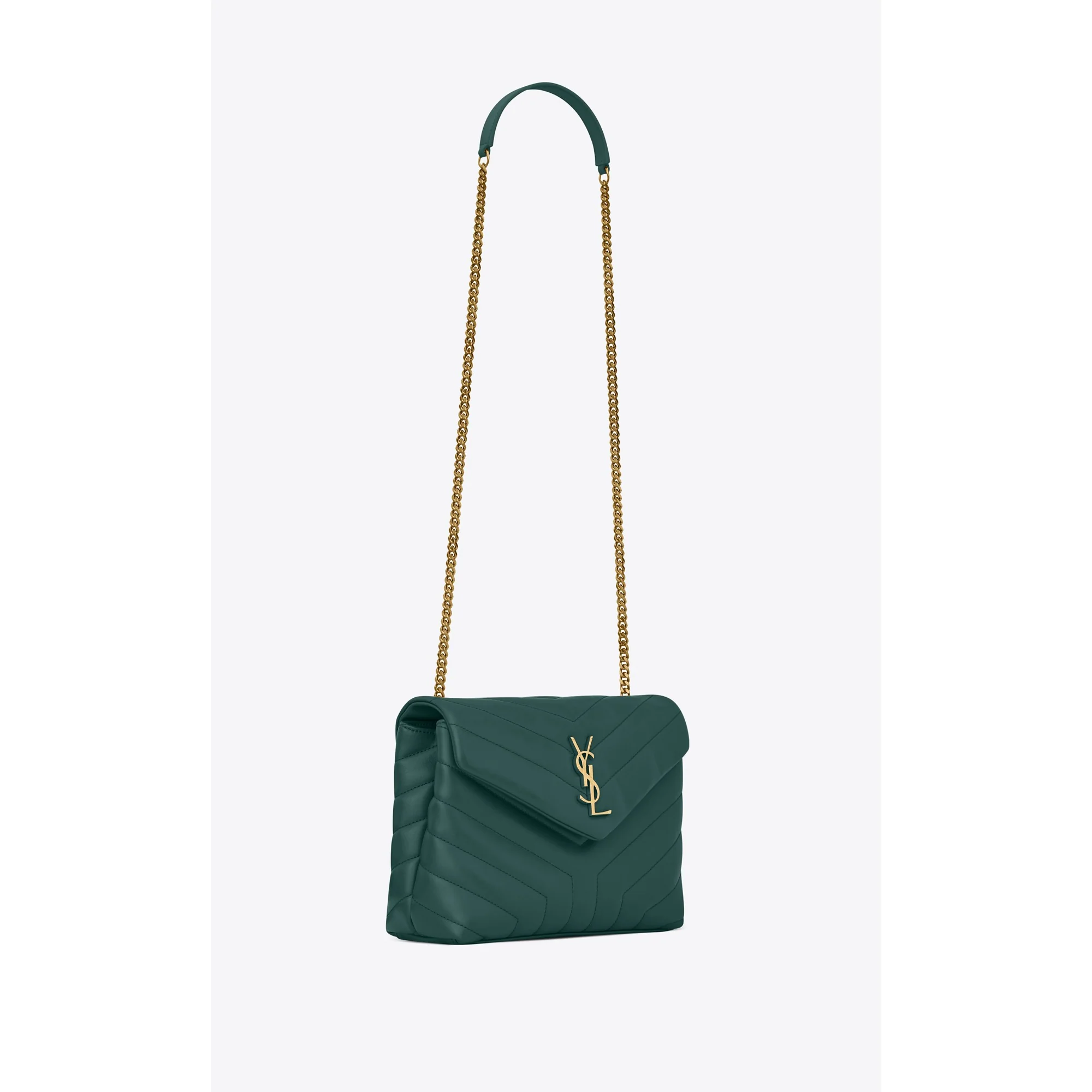 Small Loulou Chain Bag - Sea Turq/Sea Turq - Image 6