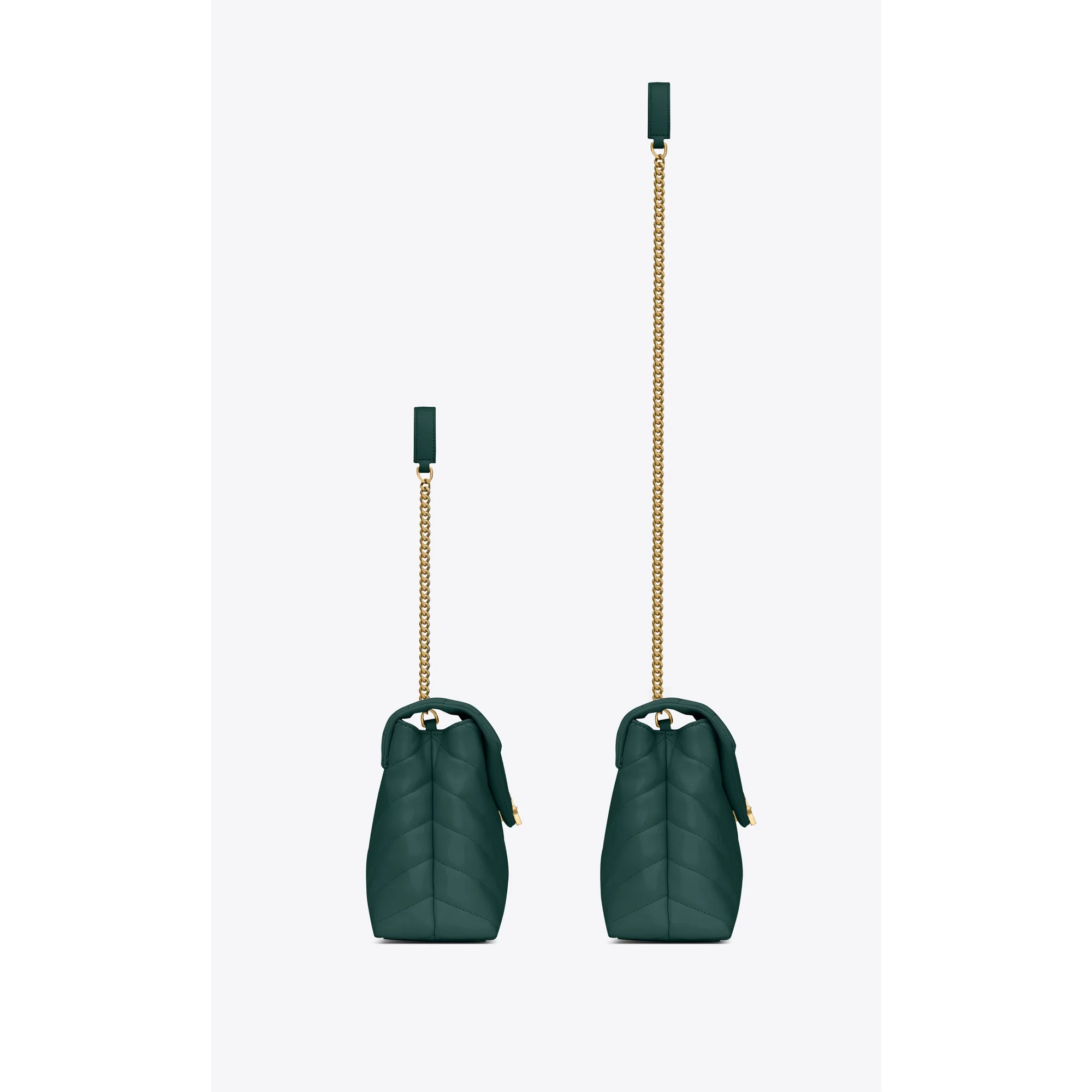 Small Loulou Chain Bag - Sea Turq/Sea Turq - Image 3