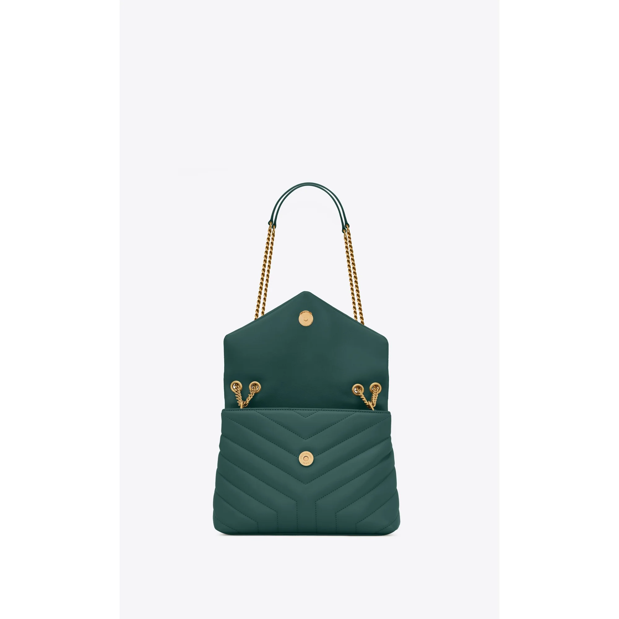Small Loulou Chain Bag - Sea Turq/Sea Turq - Image 4