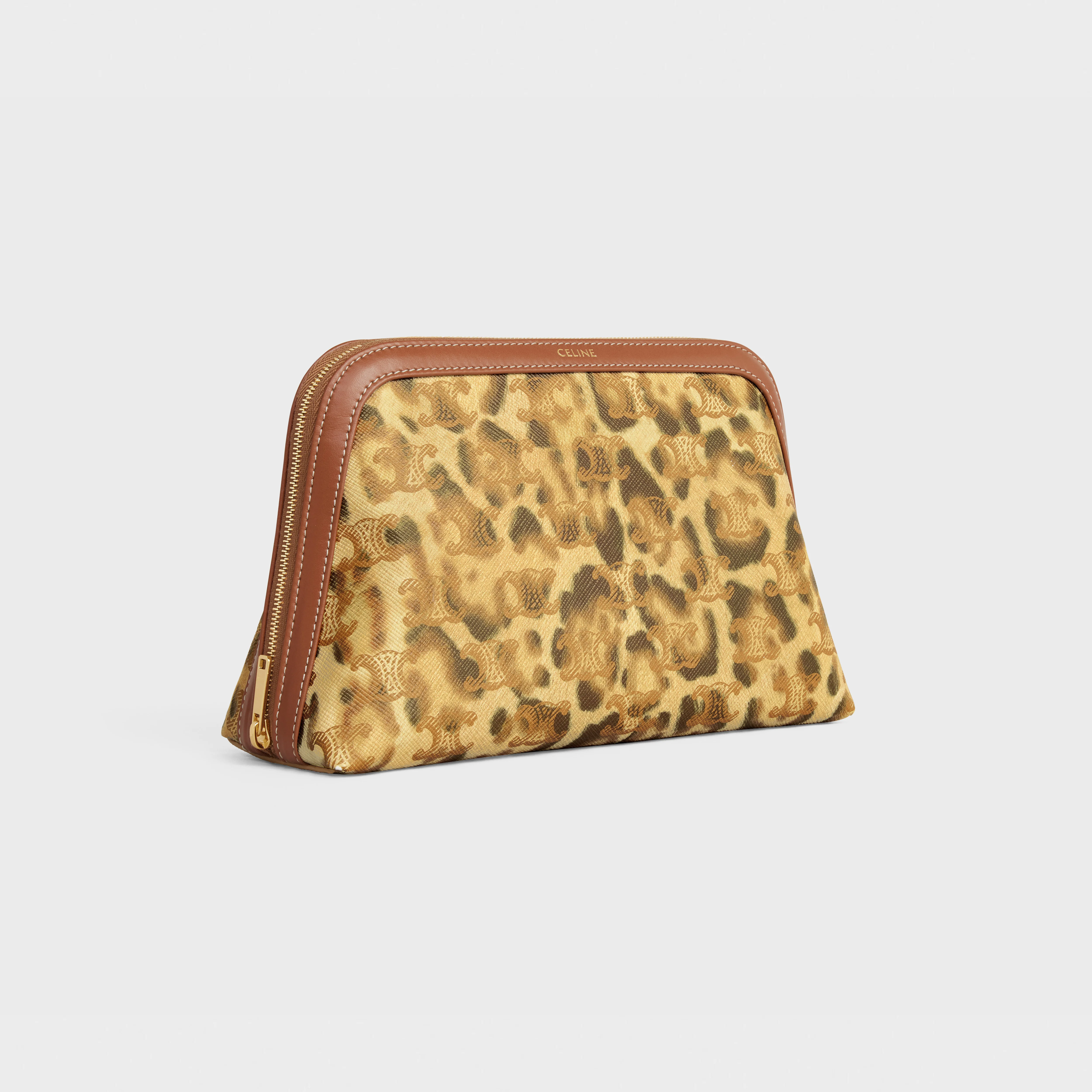 Medium Cosmetic Pouch - Leopard - Image 2