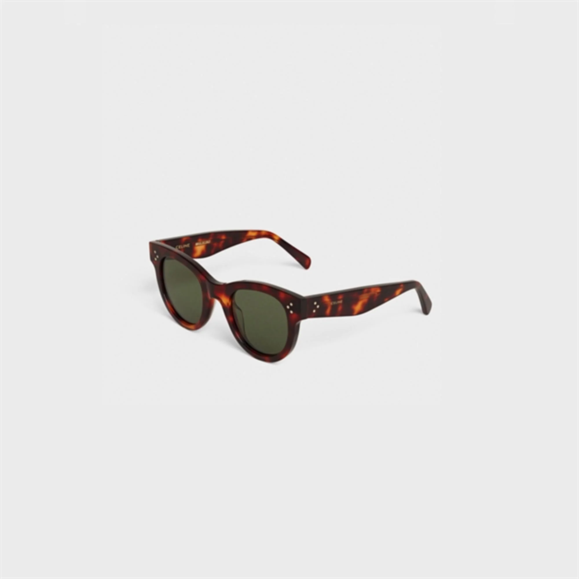 Cat Eye S003 Sunglasses - Dark Havana - Image 2