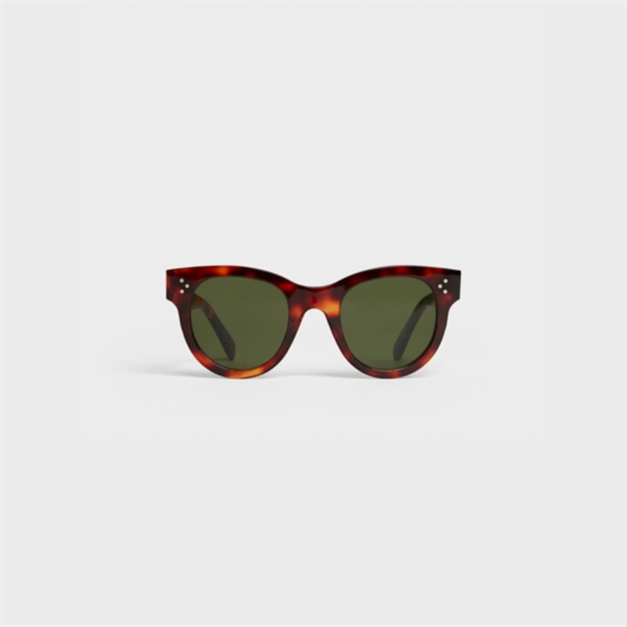 Cat Eye S003 Sunglasses - Dark Havana - Image 3