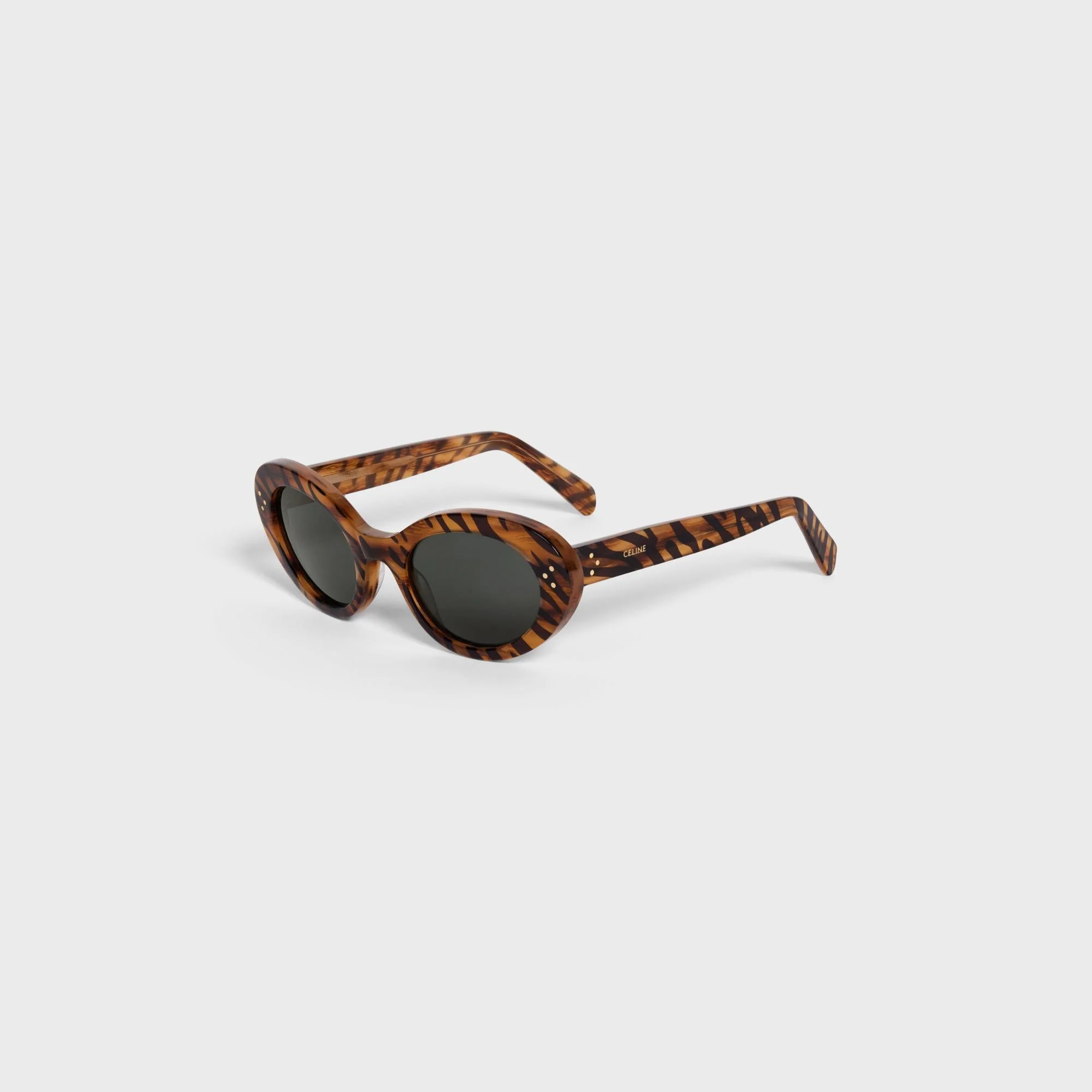 Cat Eye S193 Sunglasses - Tiger - Image 2