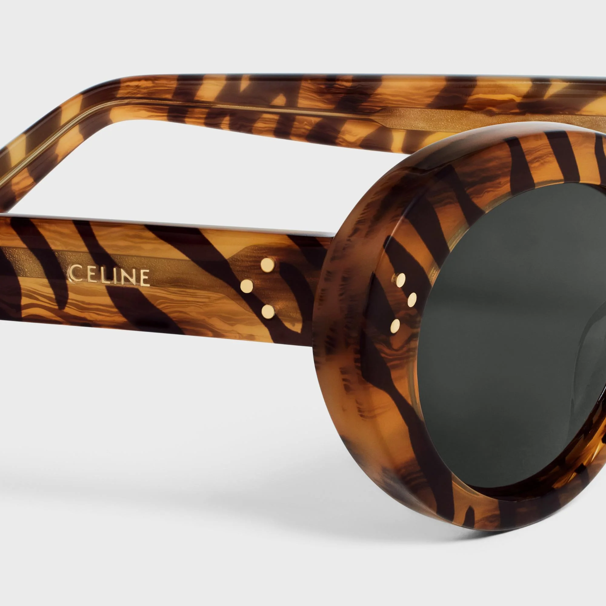 Cat Eye S193 Sunglasses - Tiger - Image 4