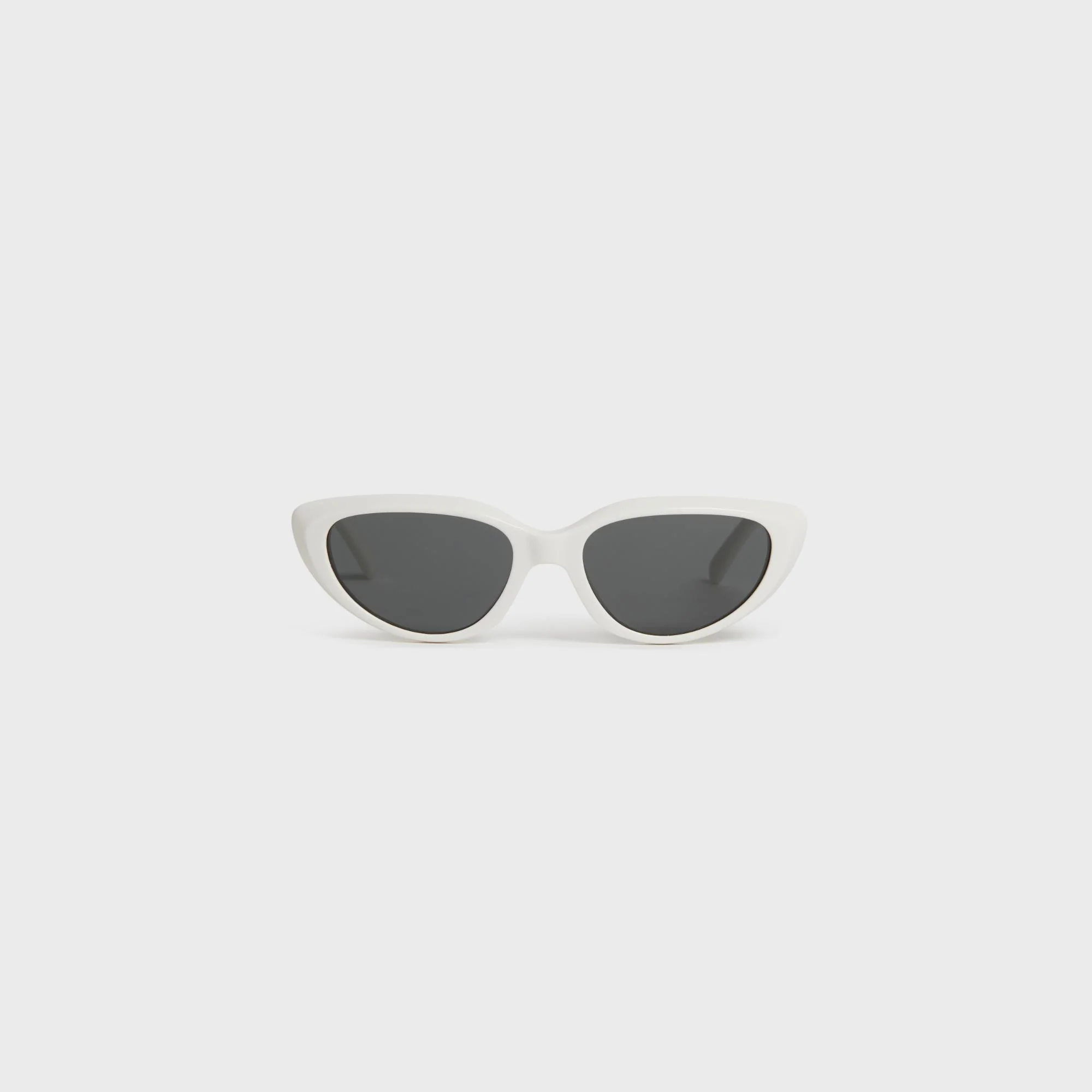 Cat Eye S220 Sunglasses - White