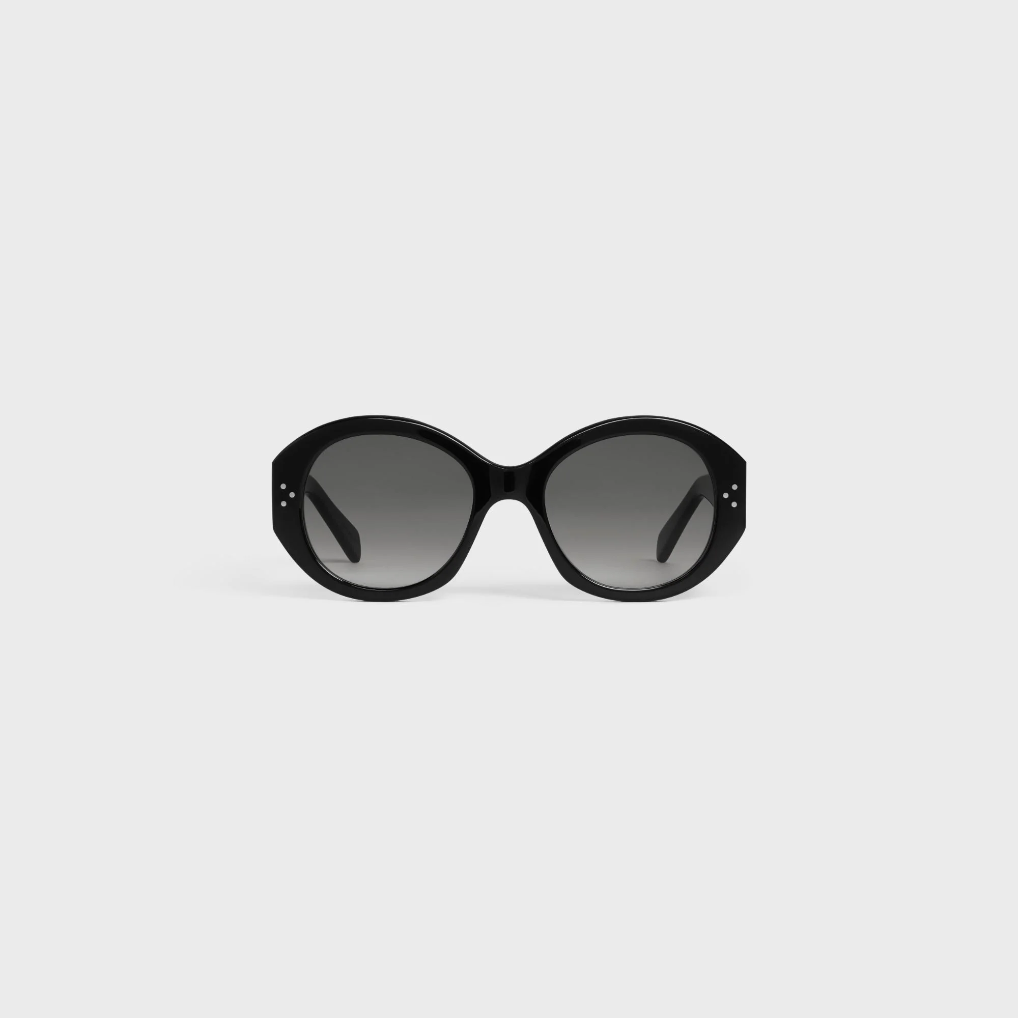 Round S240 Sunglasses - Black