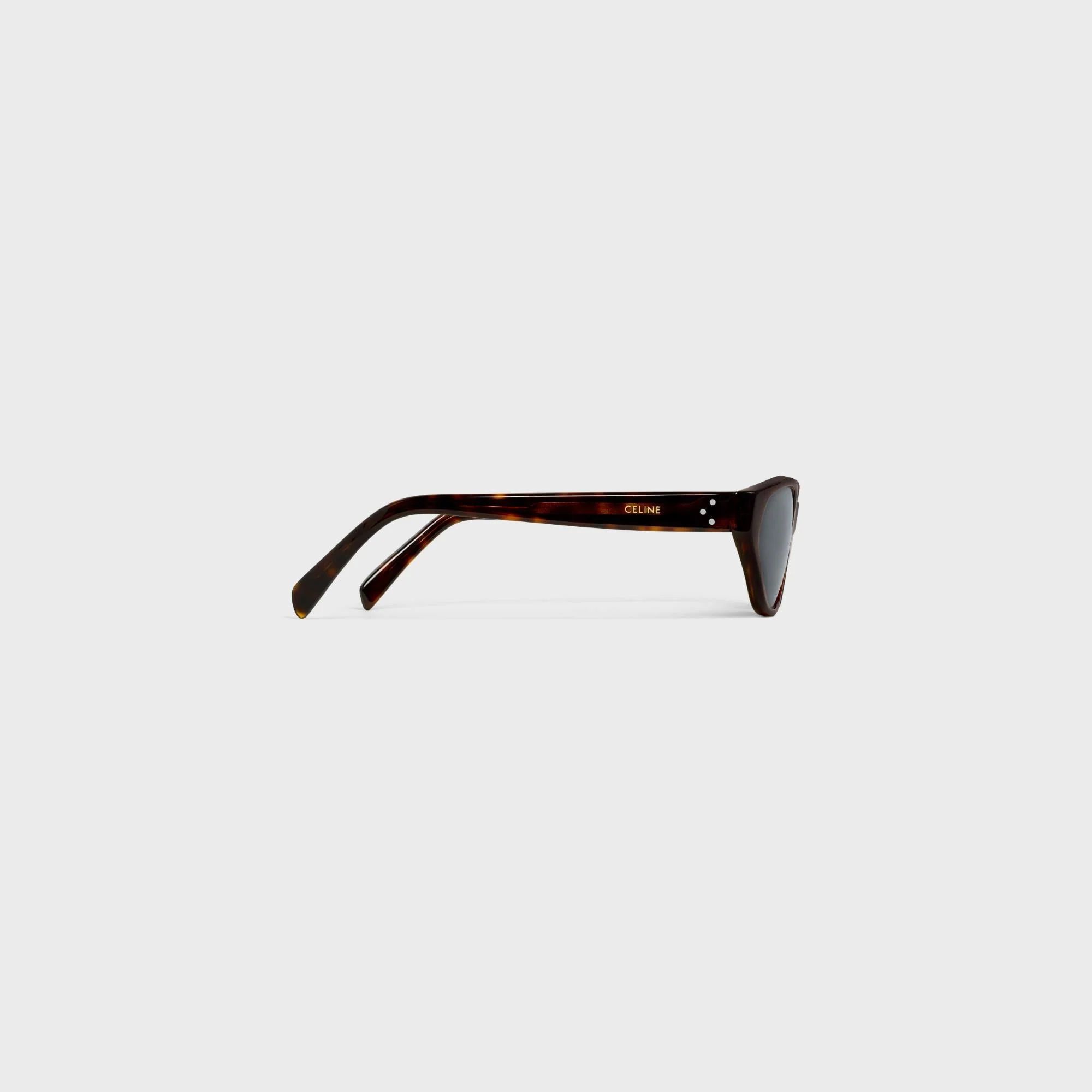 Cat Eye S251 Sunglasses - Red Havana - Image 3