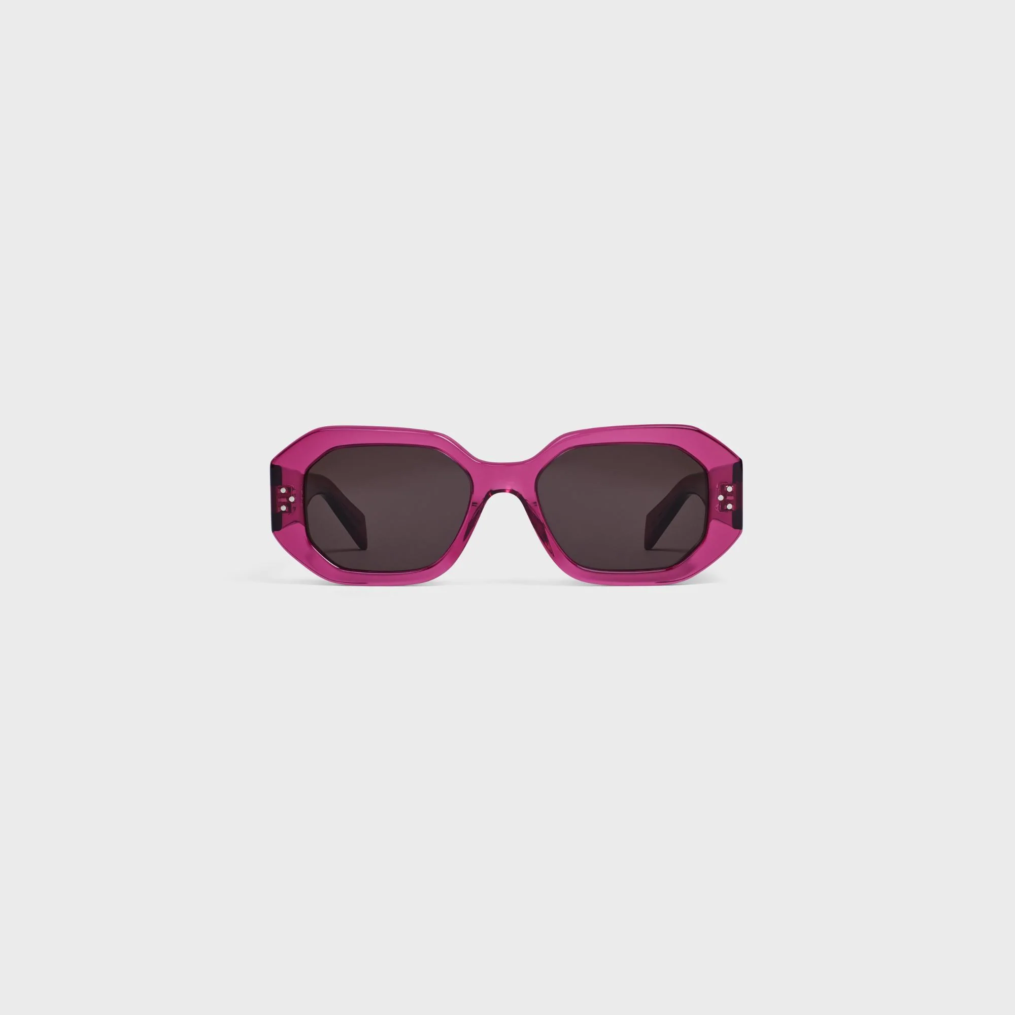 Square S255 Sunglasses - Transparent Cherry