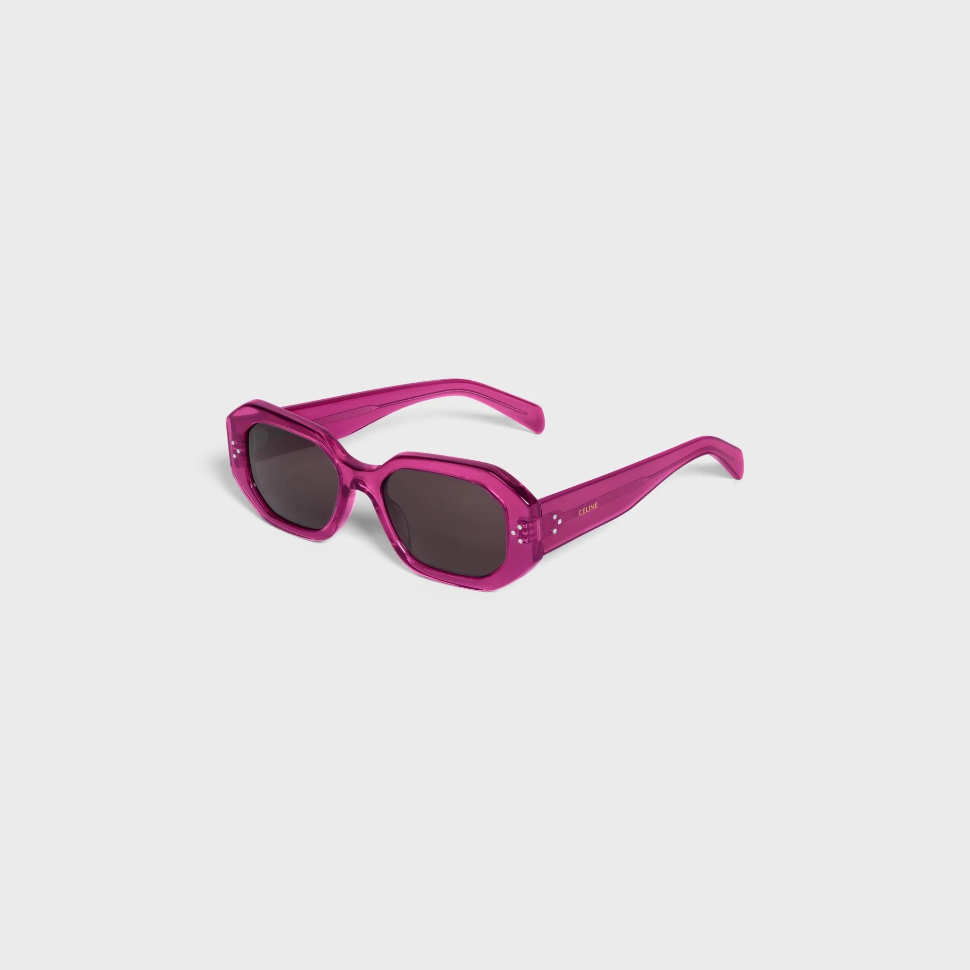 Square S255 Sunglasses - Transparent Cherry - Image 2