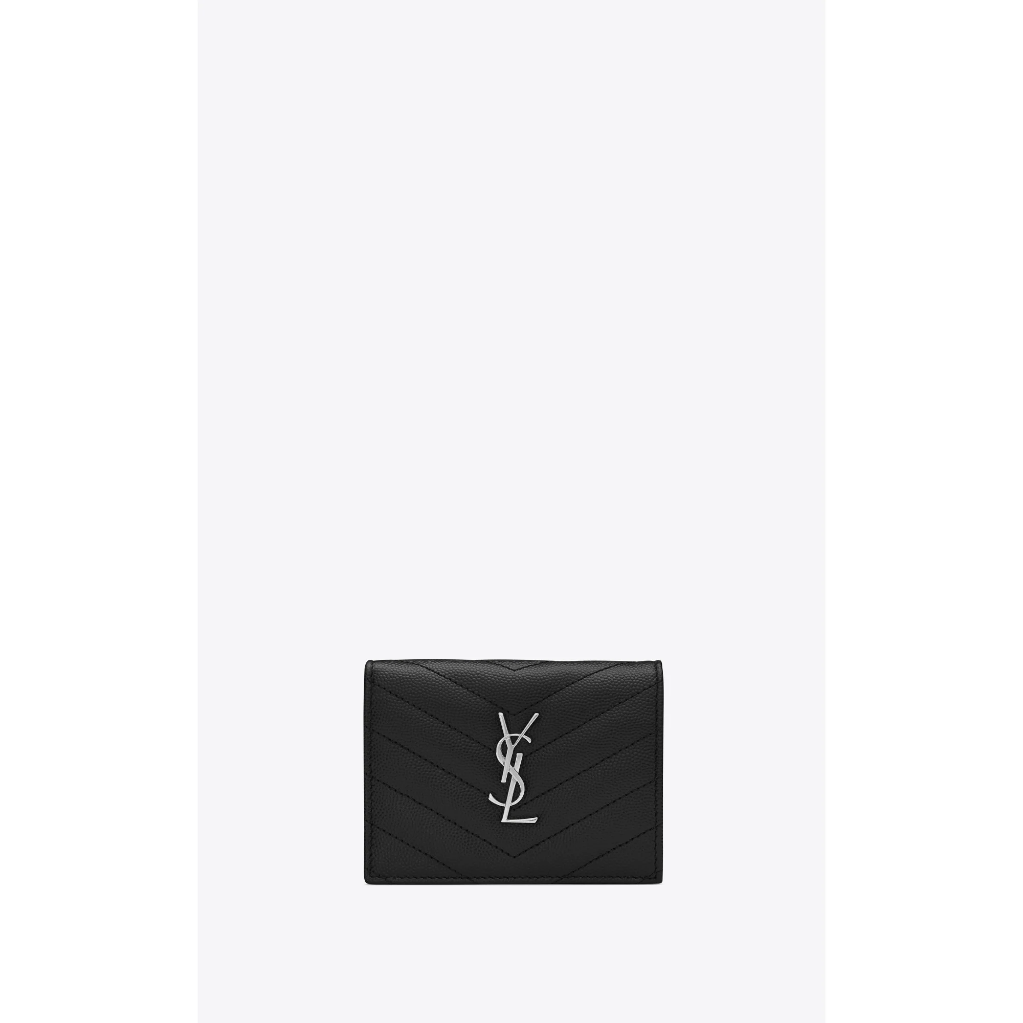 Flap Card Case - Nero