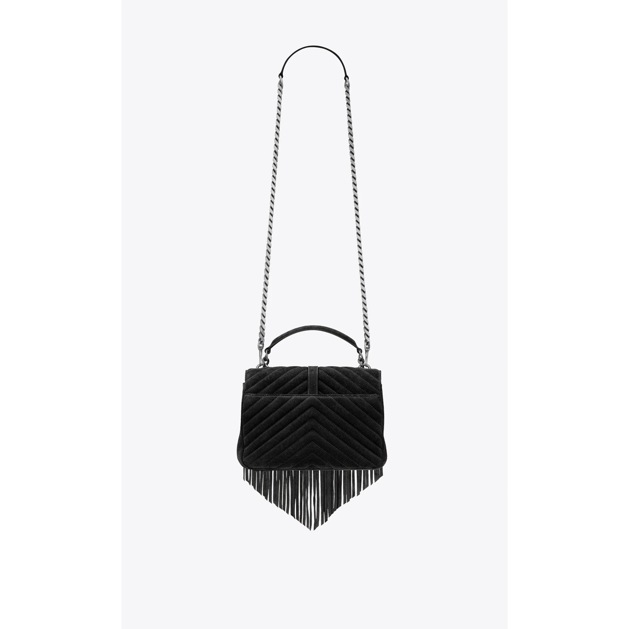 Medium College Chain Bag - Nero - Image 2