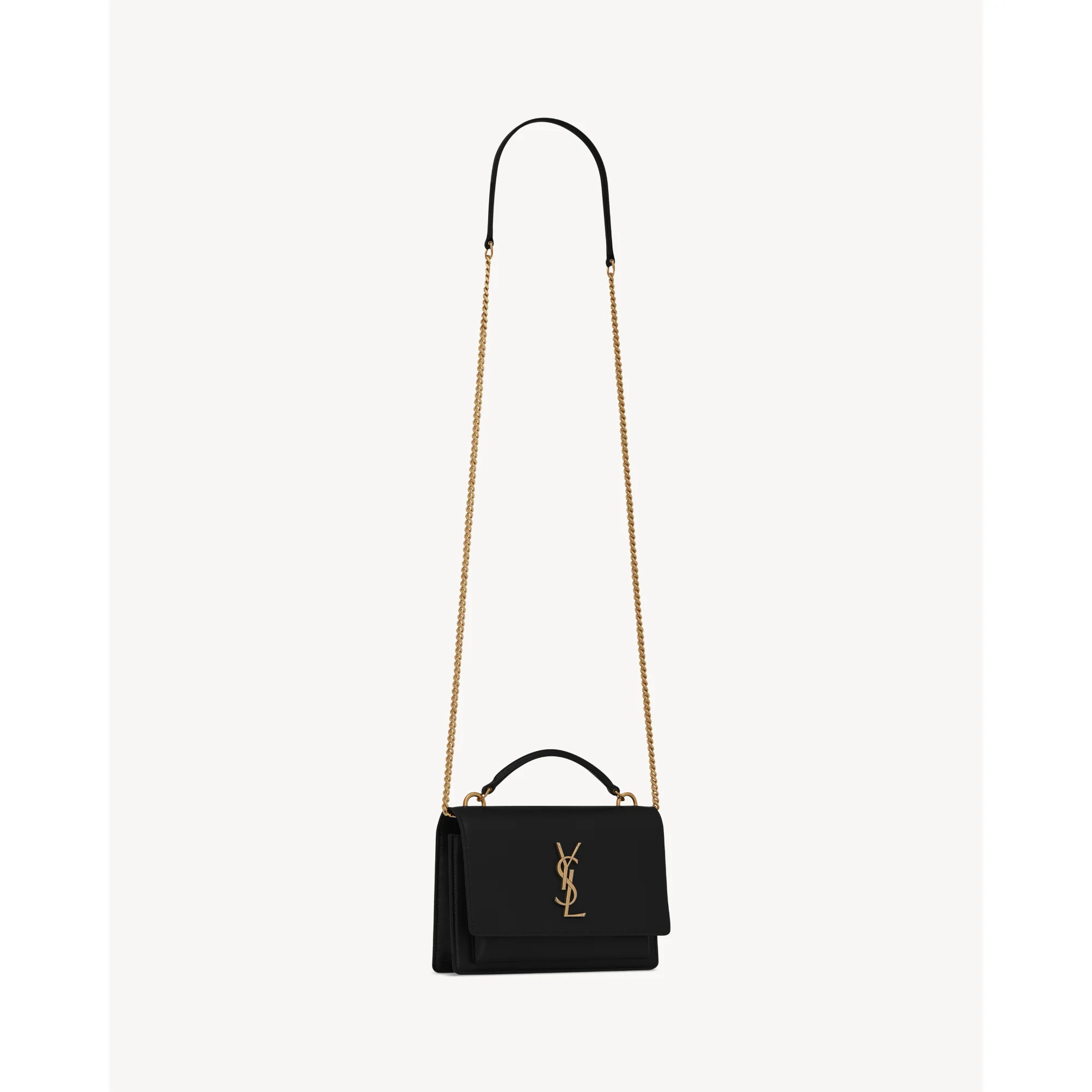 Mini Sunset Top Handle Bag - Nero - Image 6