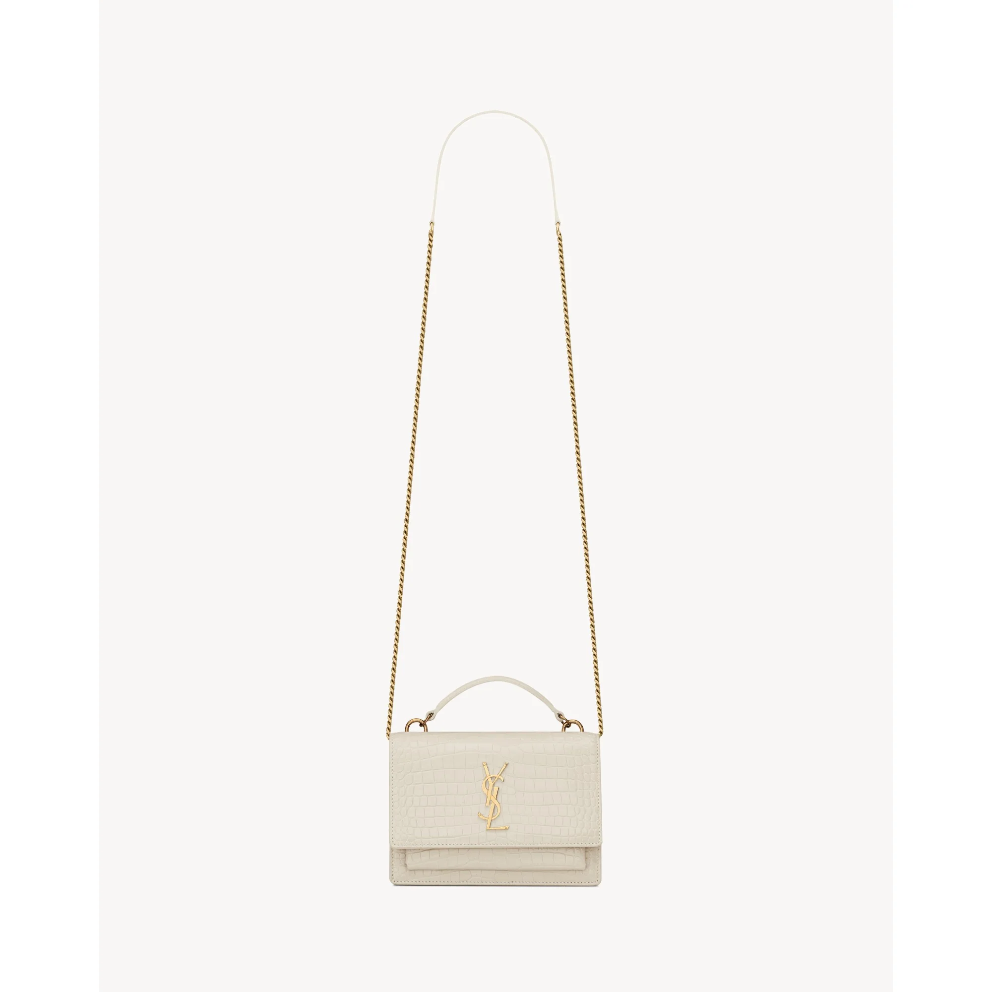 Mini Sunset Top Handle Bag - Crema Soft