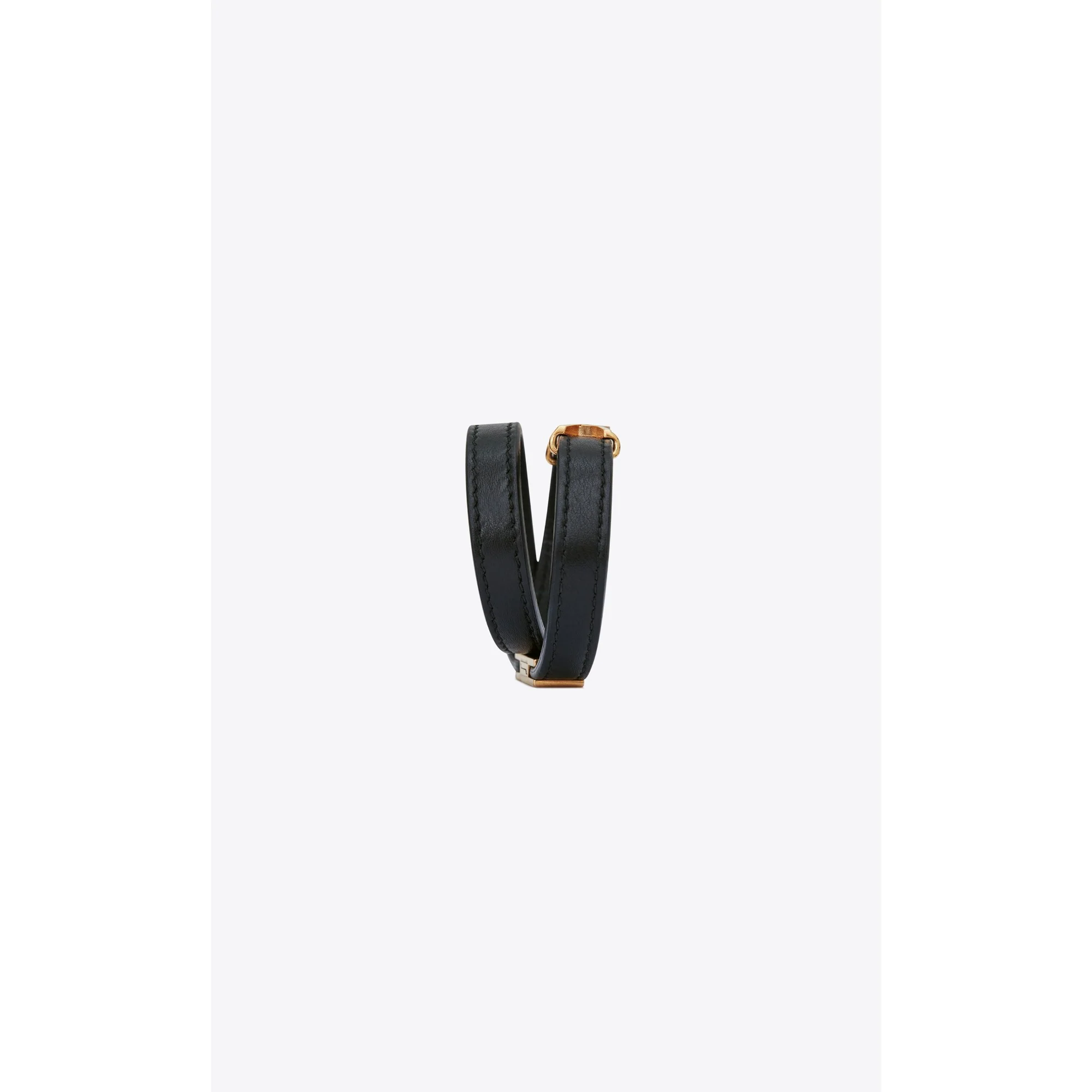 Bracelet Double Tour YSL - Nero - Image 3