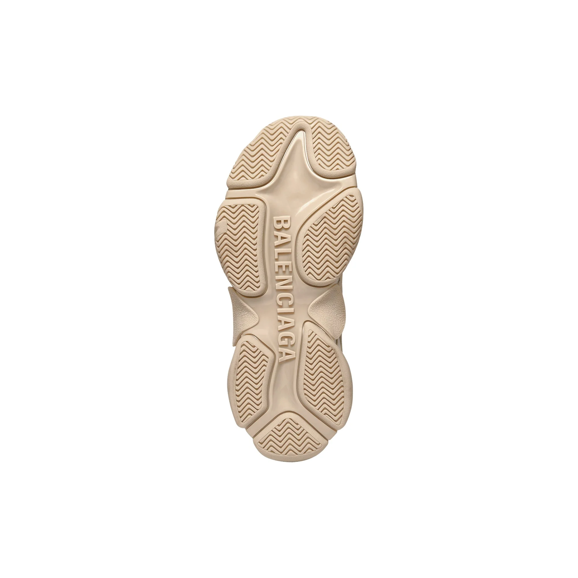 Triple S Logotype/Nw - Beige / Black - Image 4