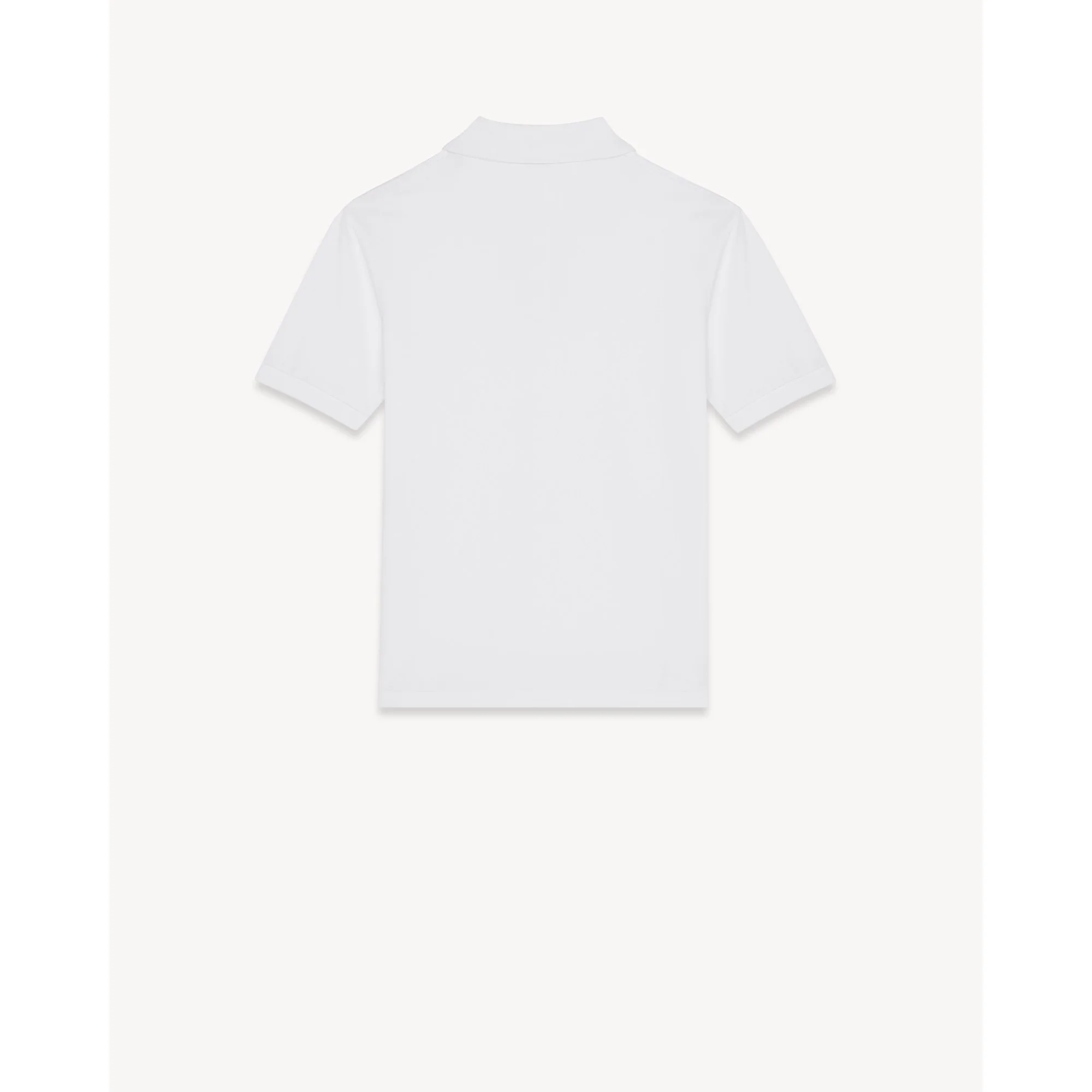 Polo Sport Pique De Coton - Blanc - Image 2