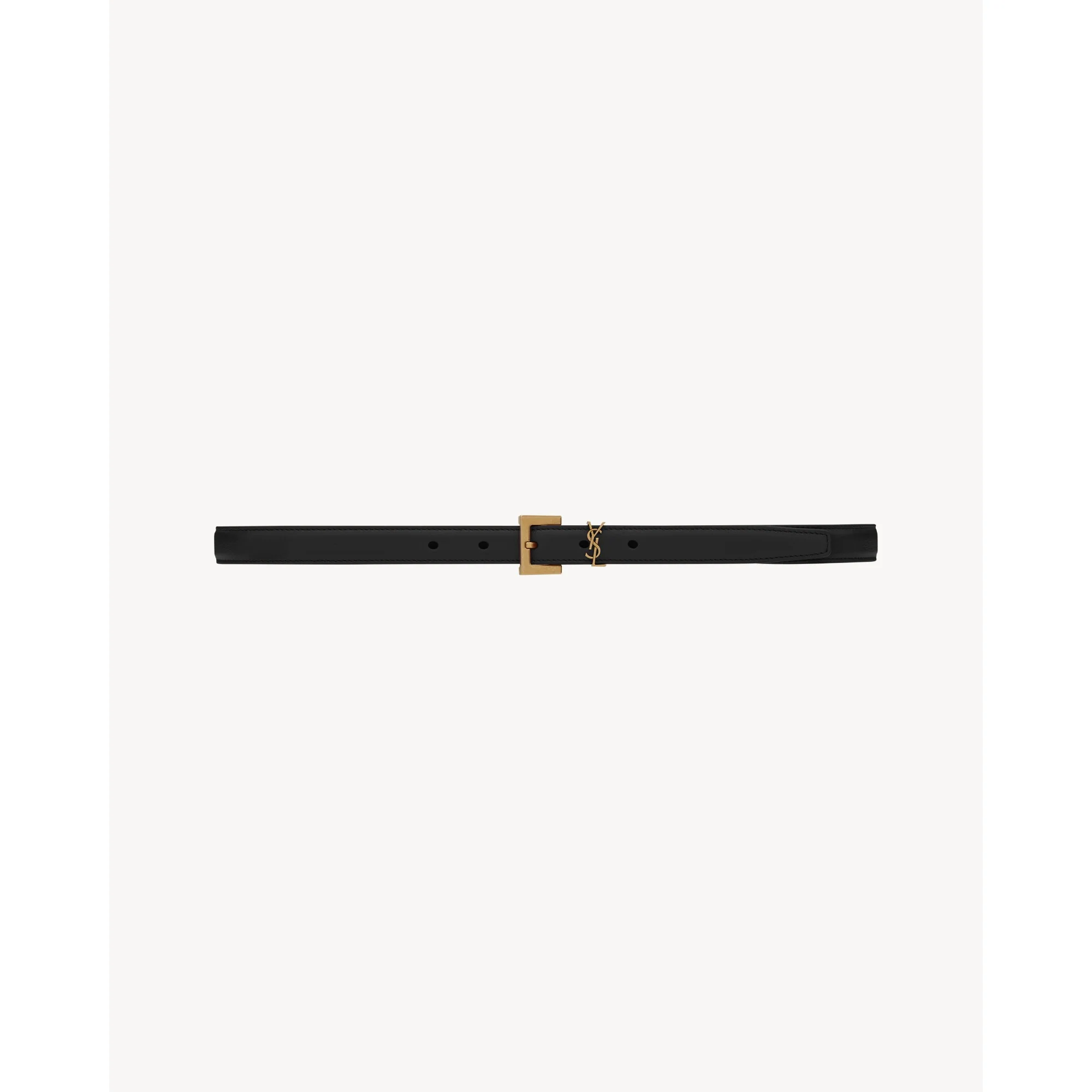 Fin Ceinture Carre Passan Cass - Nero
