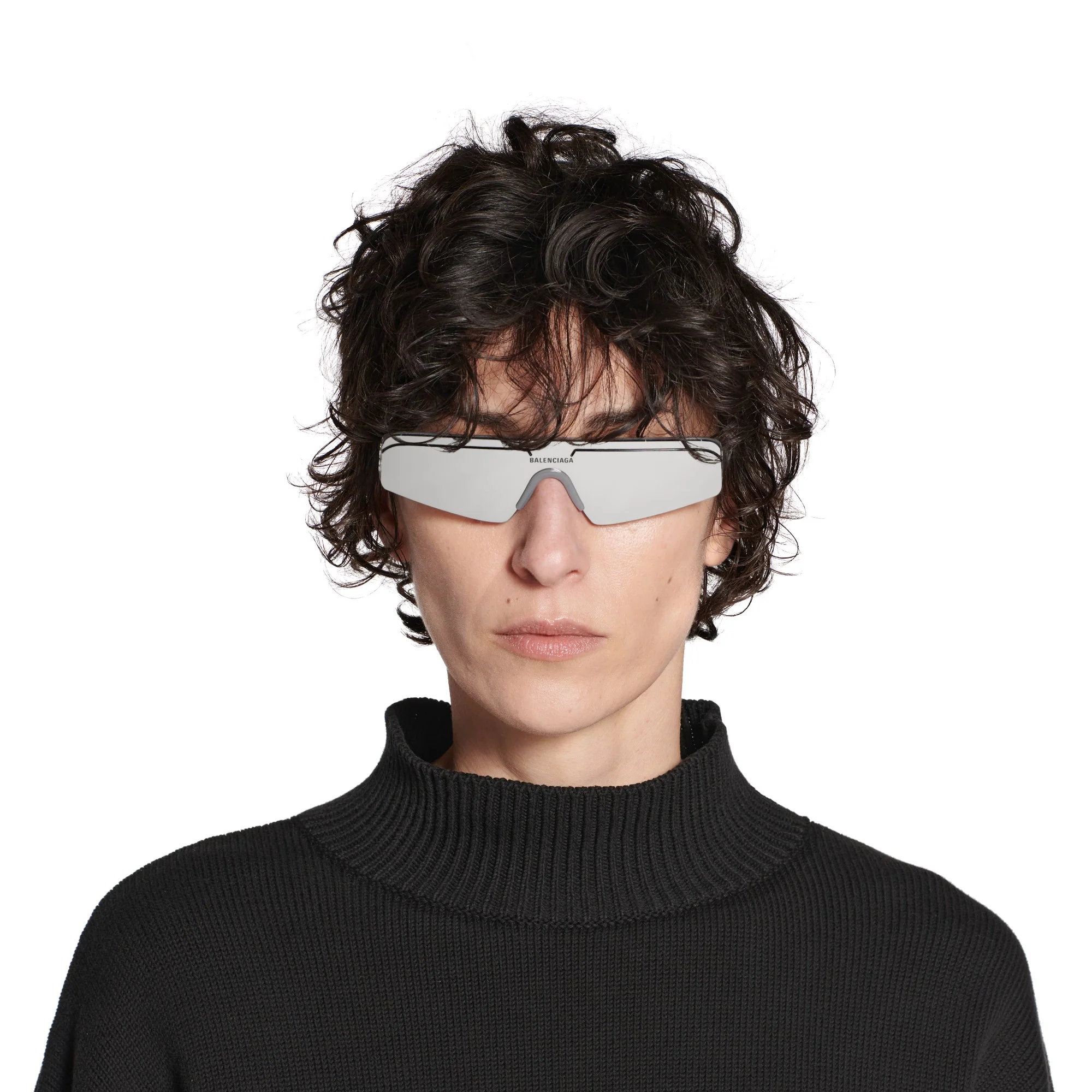 Ski Rectangle 0003S - Bal Grey/Mirr Silver - Image 3