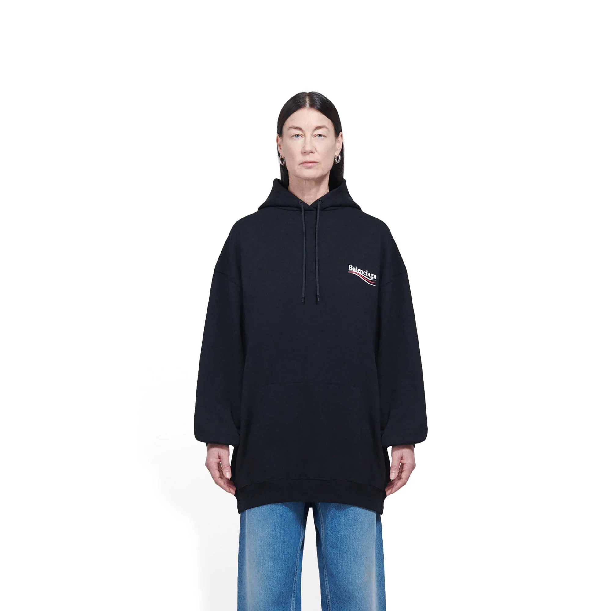 Political Campaign Hoodie - Black - Image 3