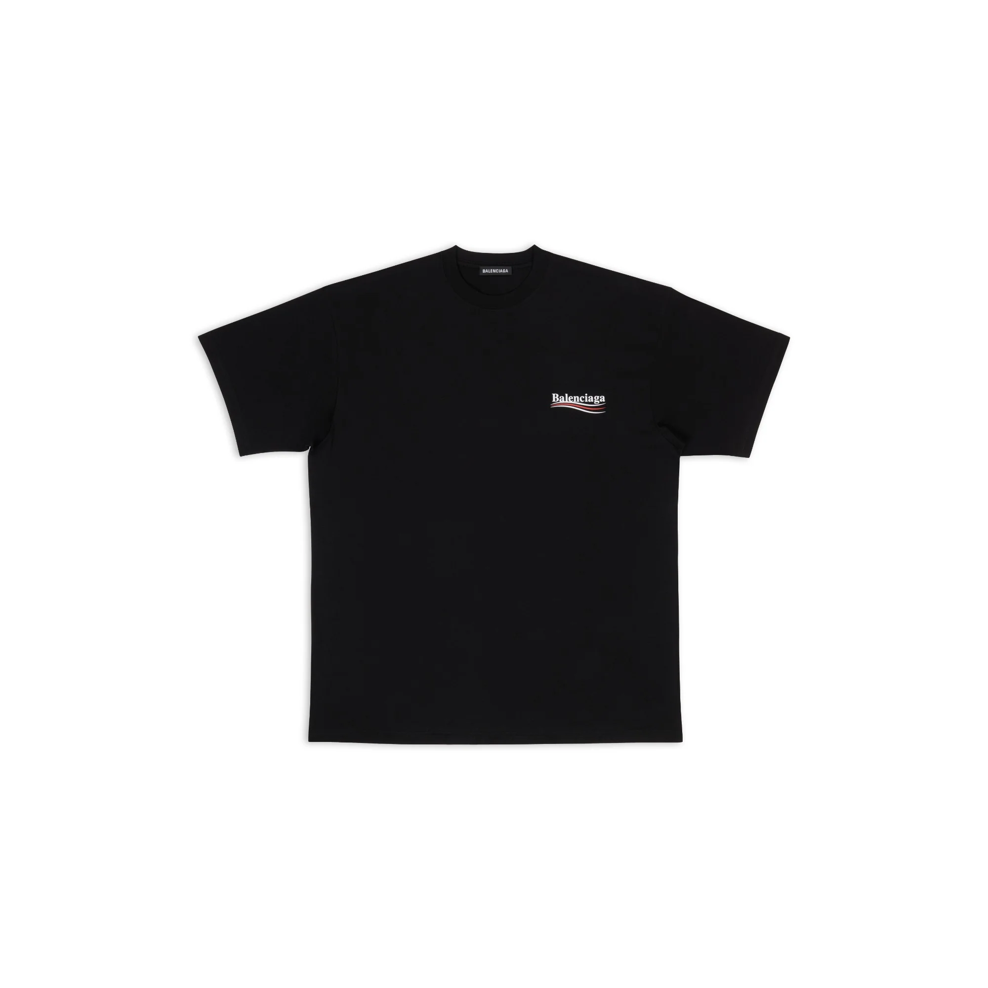 Pol Campaign Regular T-Shirt - Black