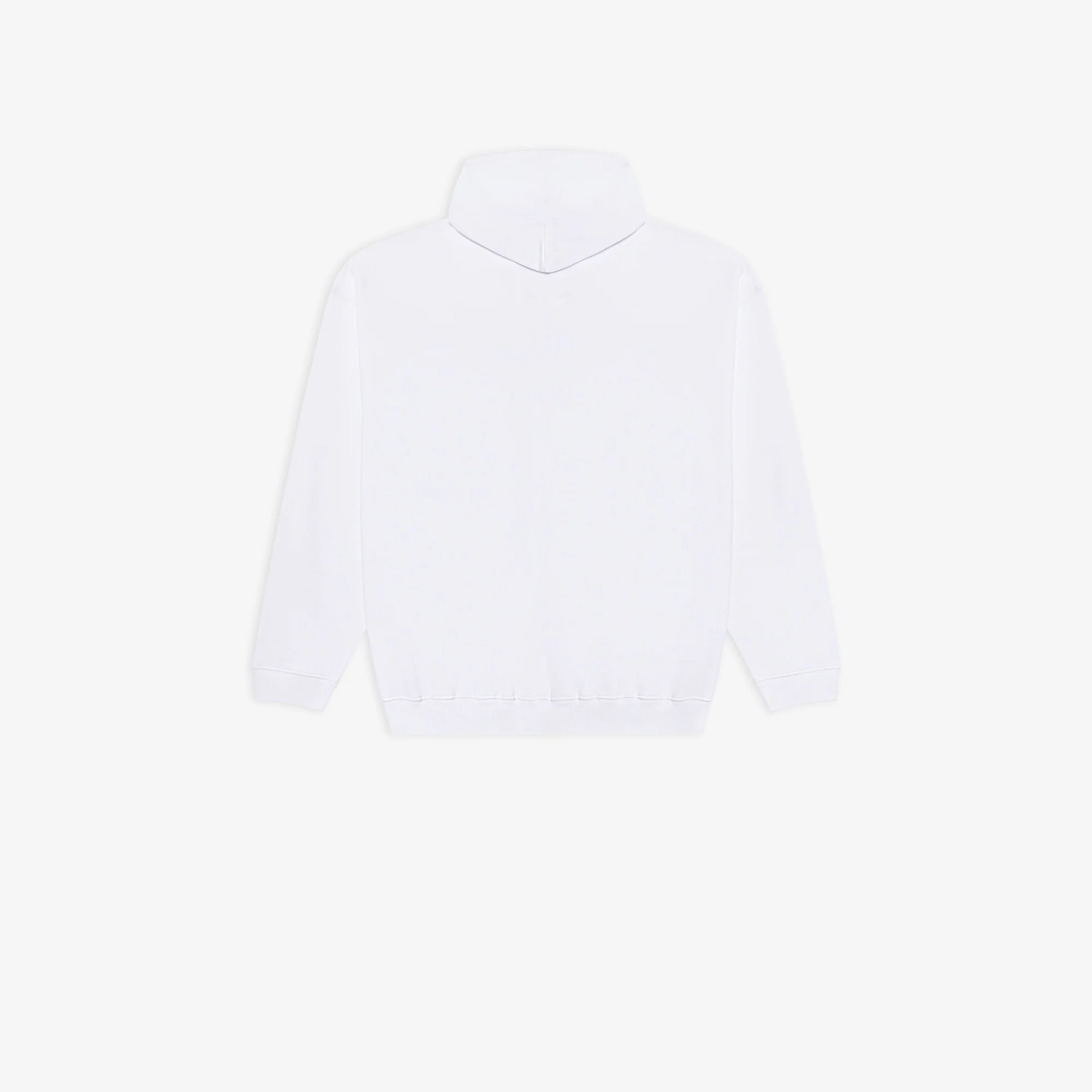 Medium Fit Hoodie - White/Black - Image 2