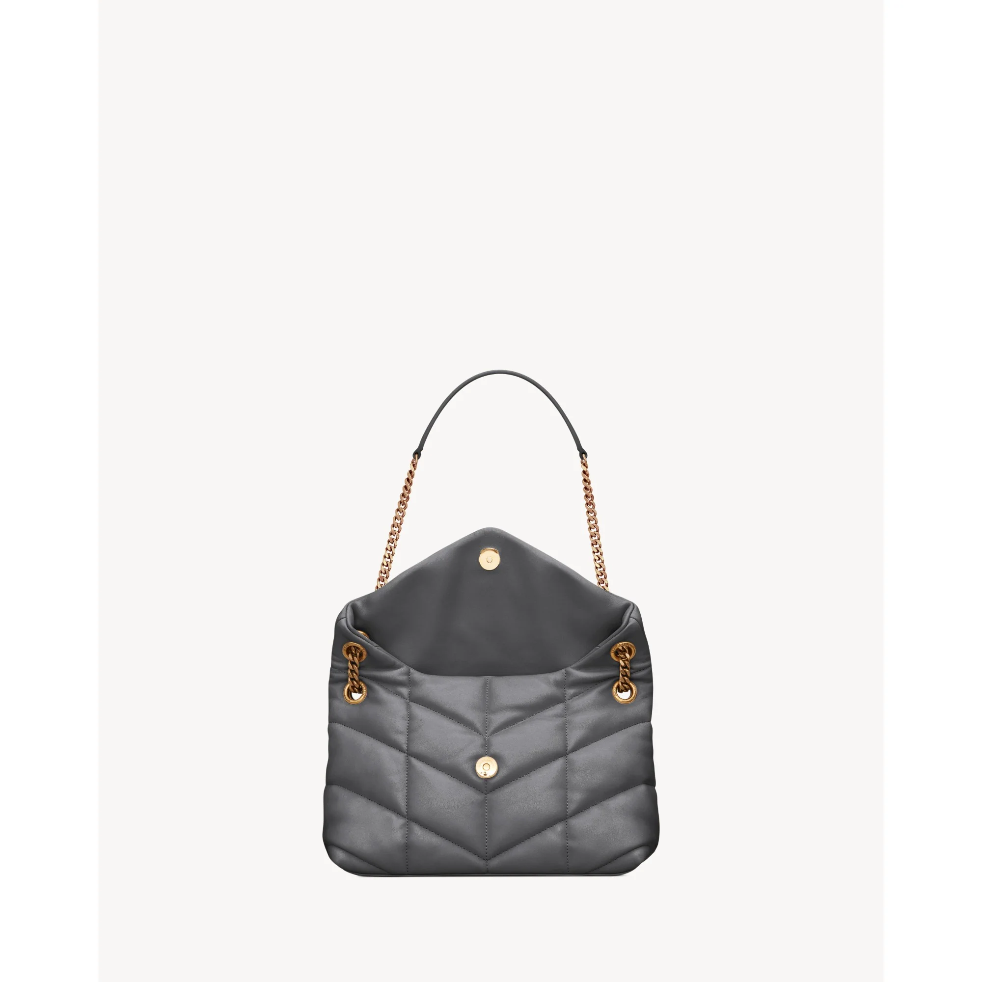 Small Puffer Chain Bag - Storm - Image 4