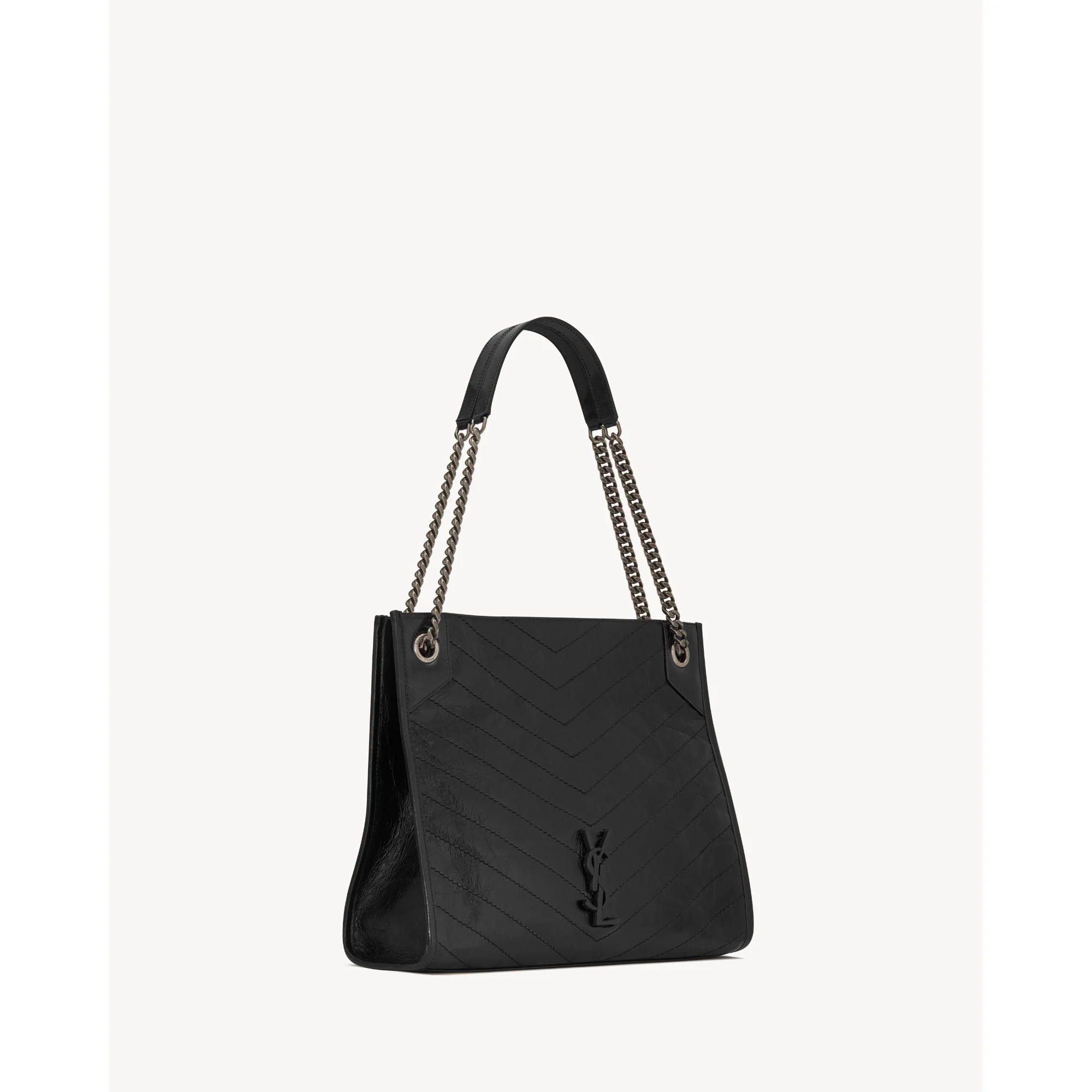 Medium Niki Shopping Bag - Nero - Image 4