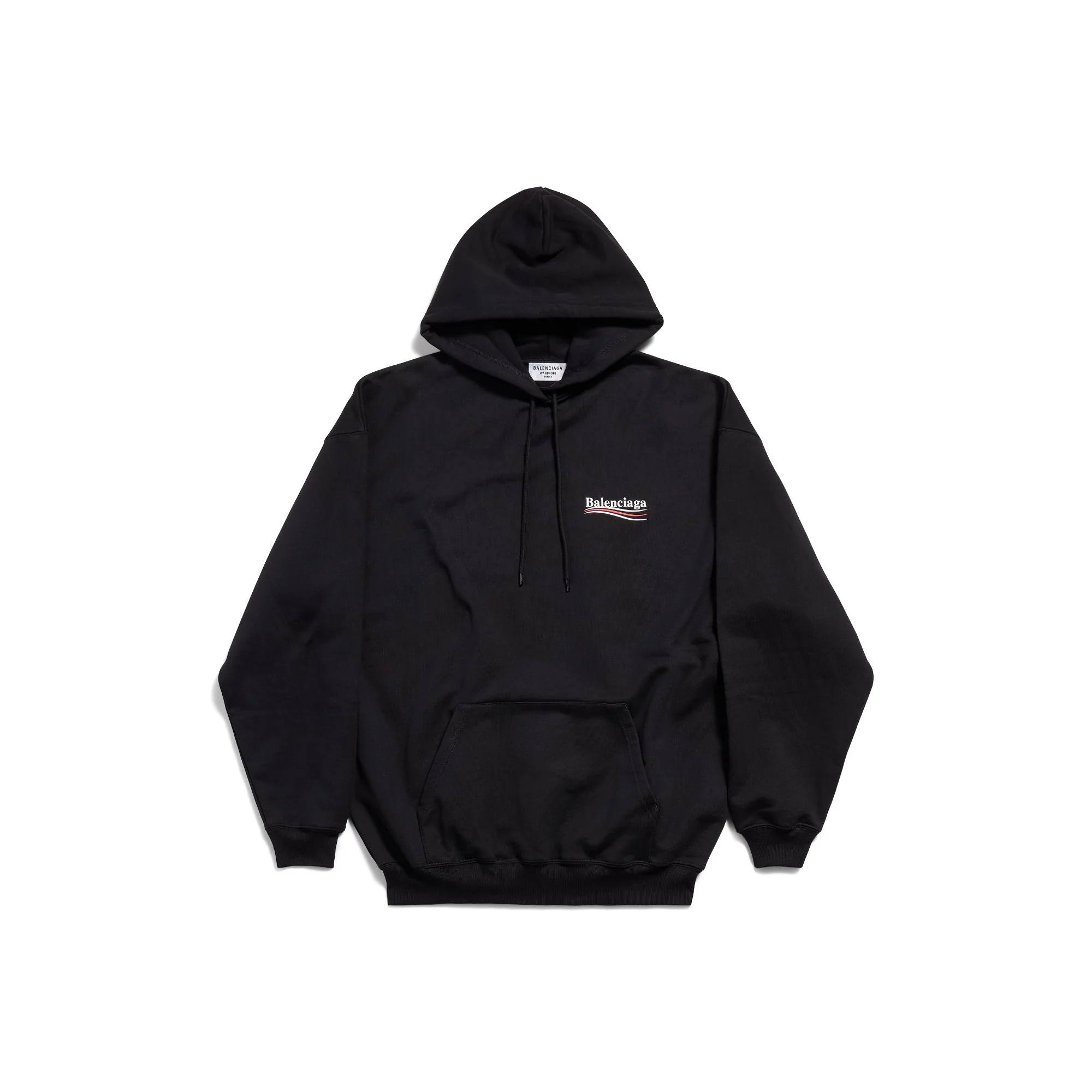 Hoodie - Black/White