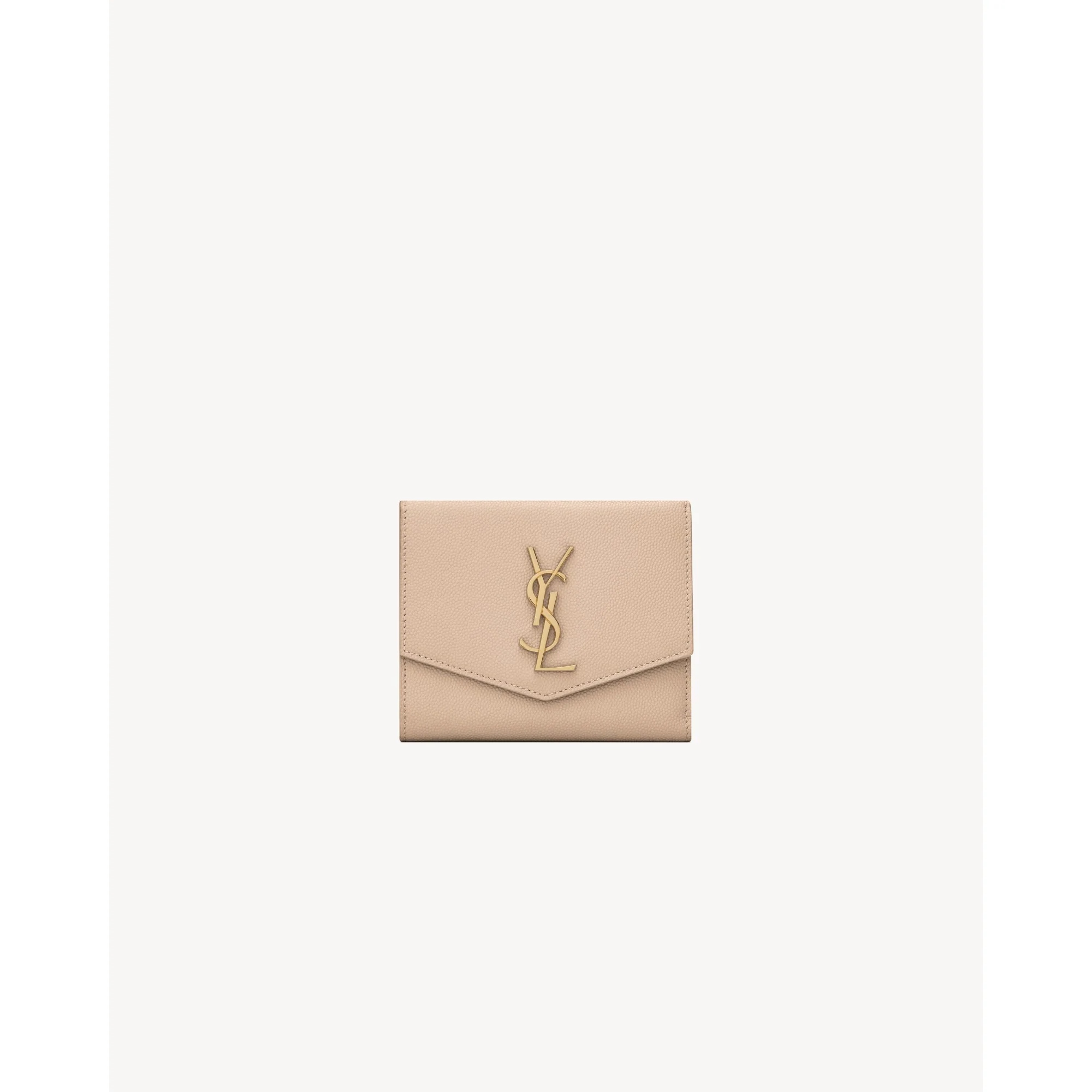 Compact Wallet - Dark Beige