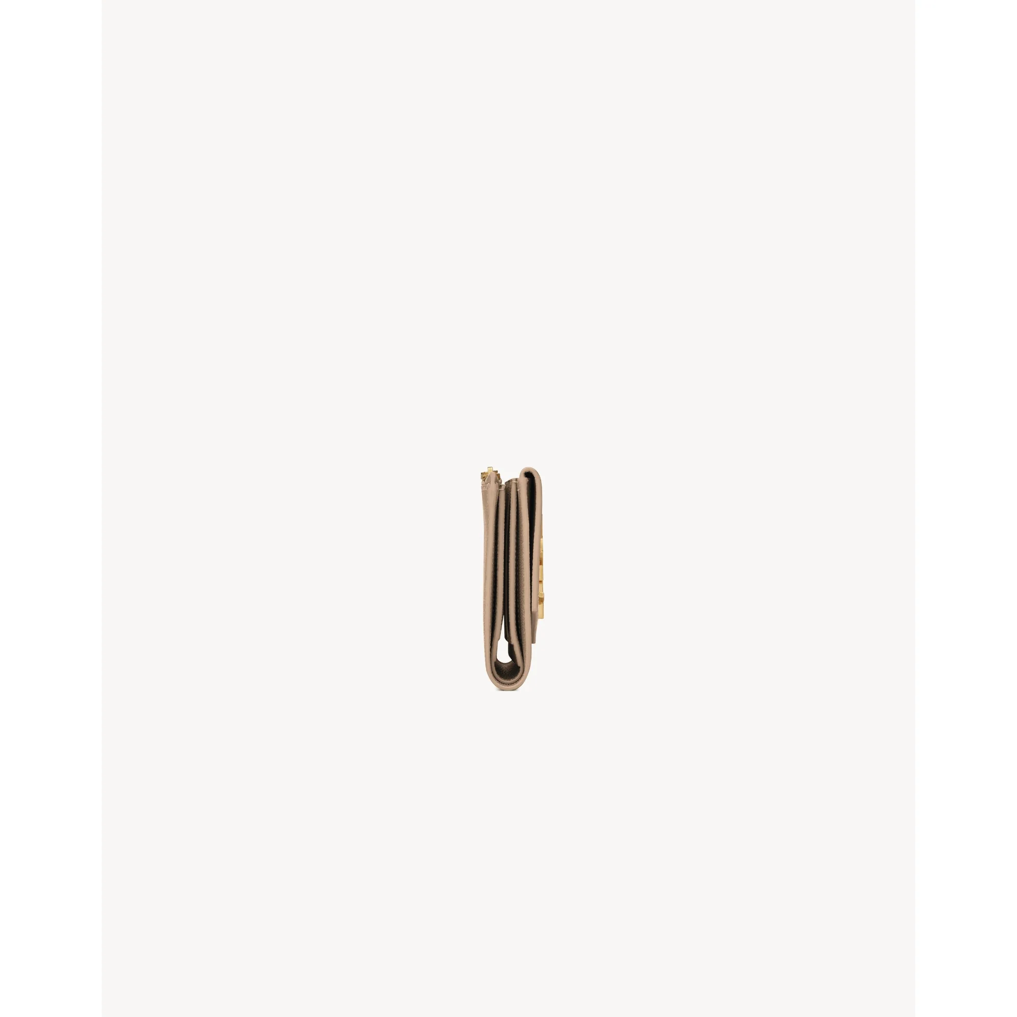 Compact Wallet - Dark Beige - Image 3