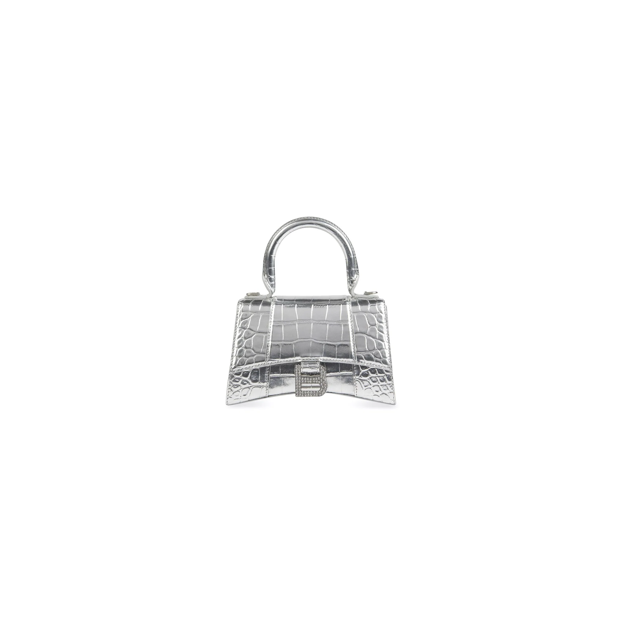 Hourglass Top Handle XS Aj - Silver
