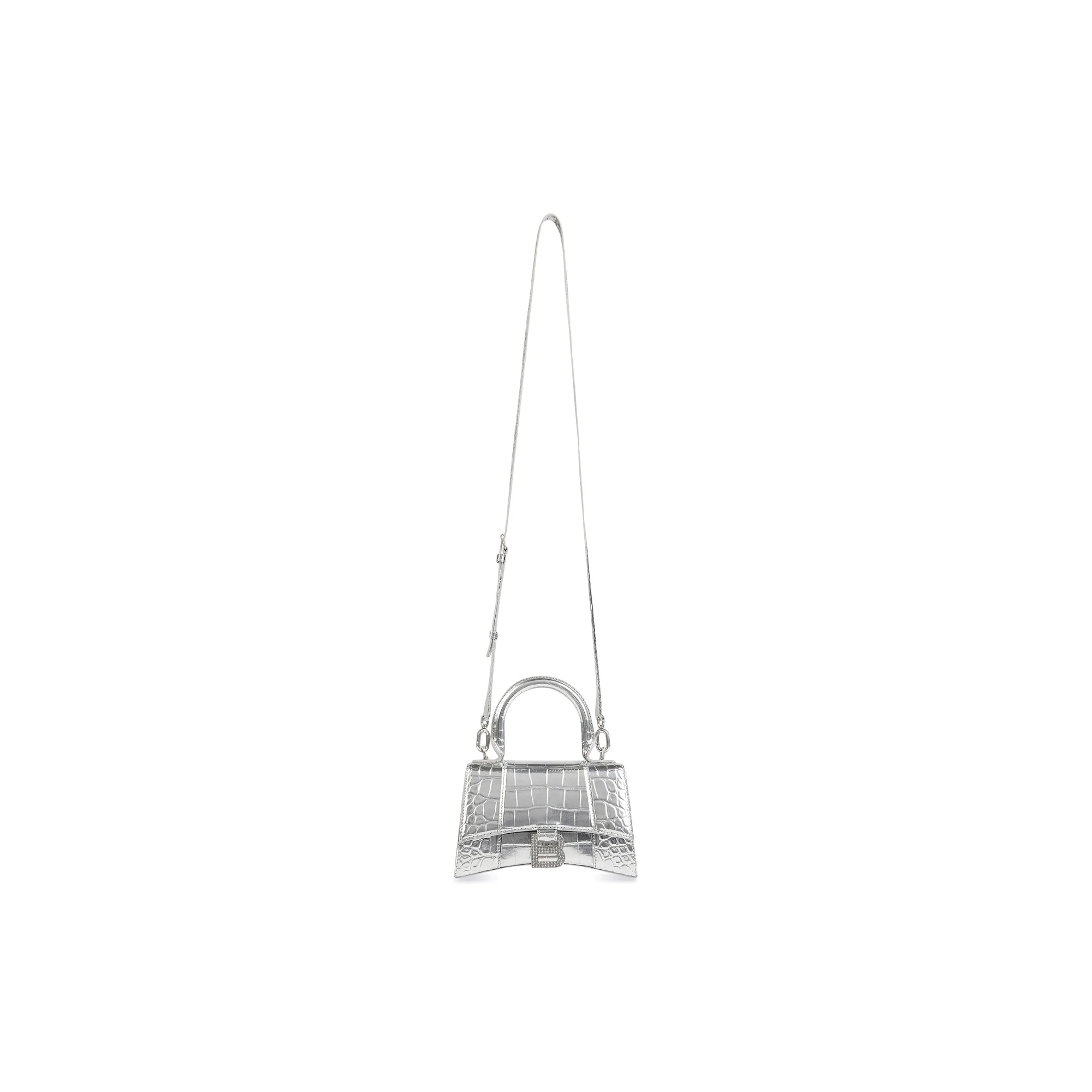 Hourglass Top Handle XS Aj - Silver - Image 4
