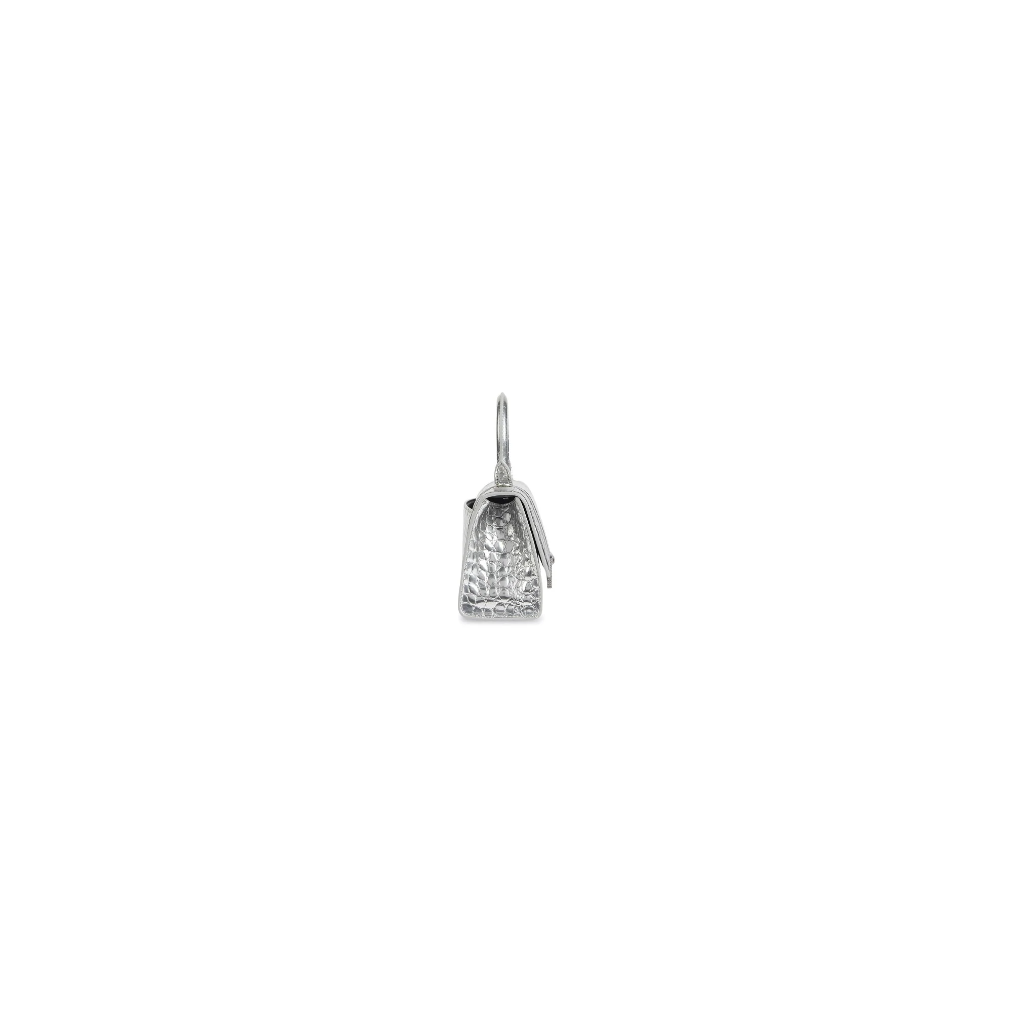 Hourglass Top Handle XS Aj - Silver - Image 5