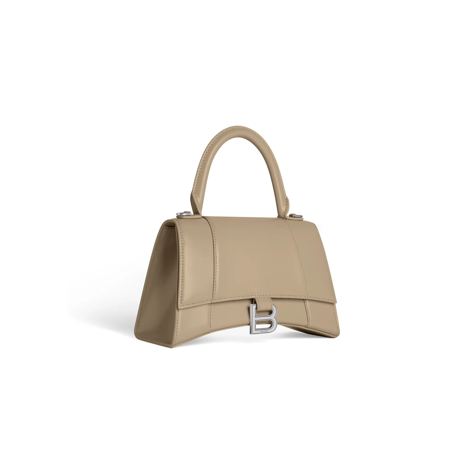 Hourglass Top Handle S Aj - Warm Beige - Image 6
