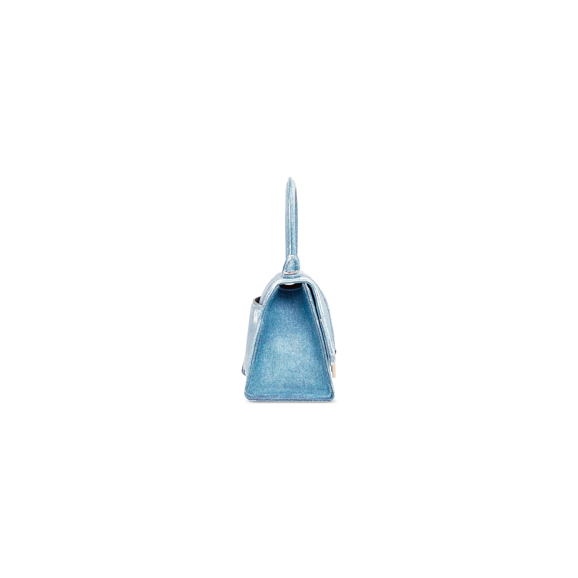 Hourglass Top Handle S Aj - Denim Blue - Image 6