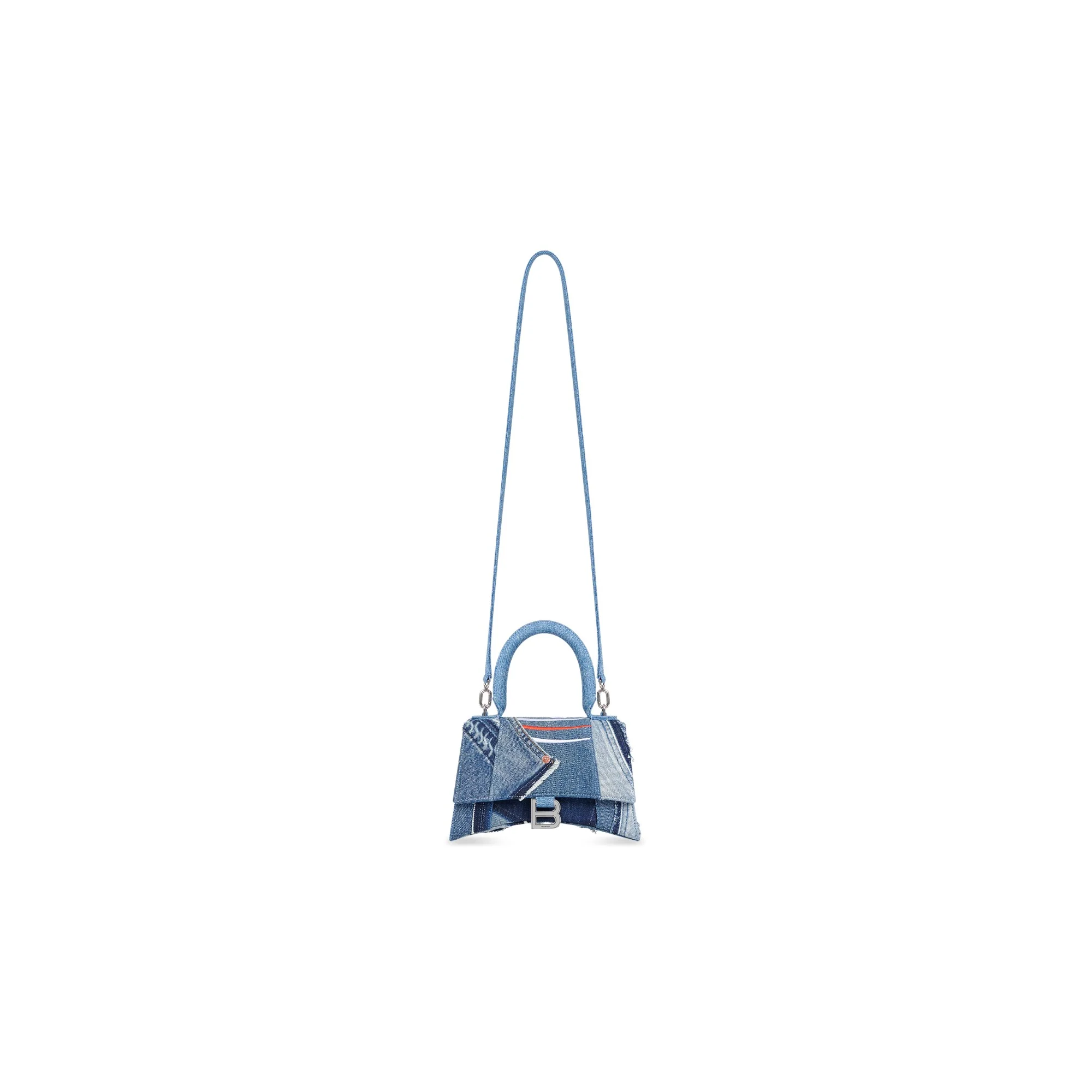 Hourglass Top Handle S Aj - Washed Blue - Image 4